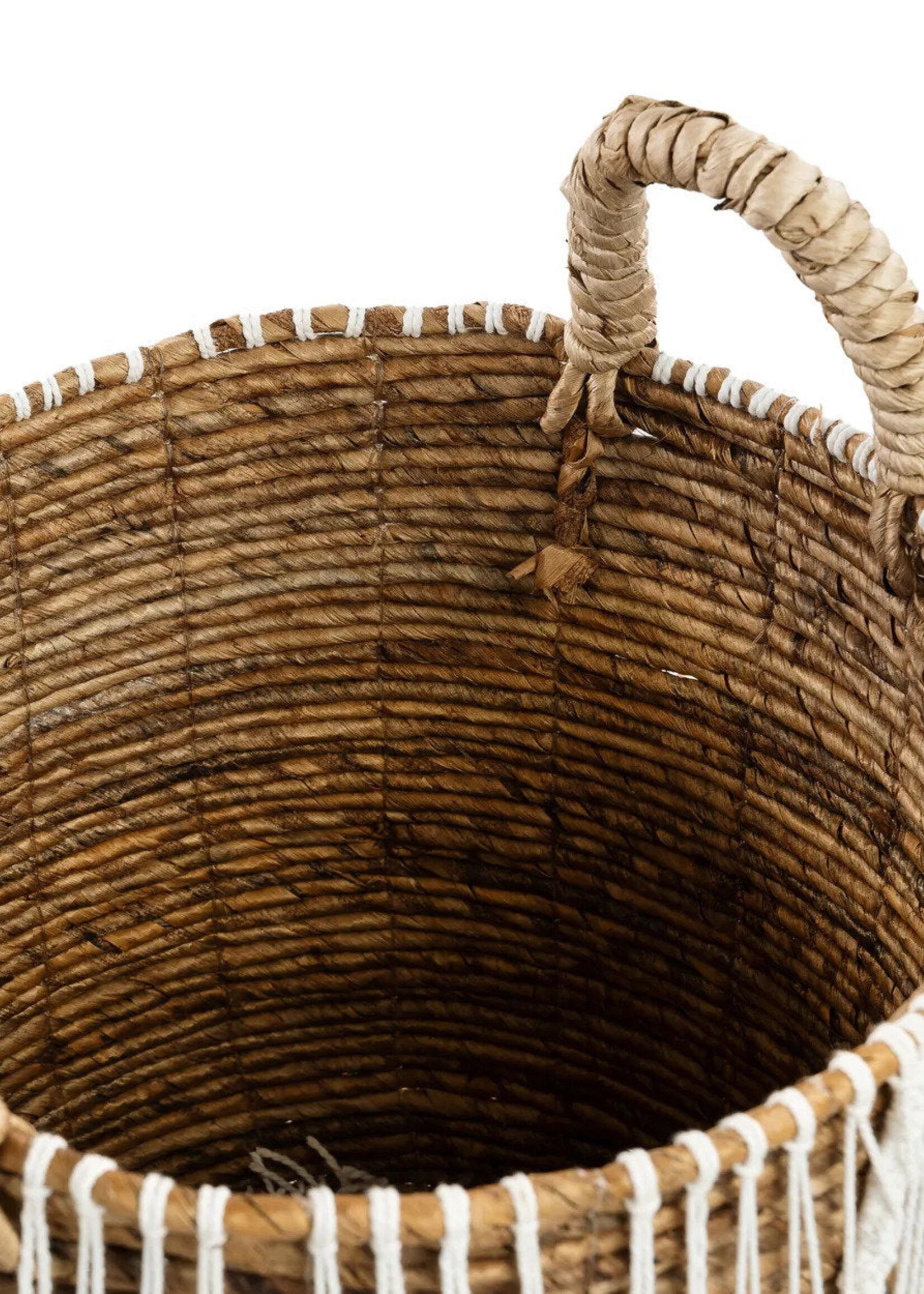 Bazar Bizar Antwerp The Straight Stitched Macrame Basket - L