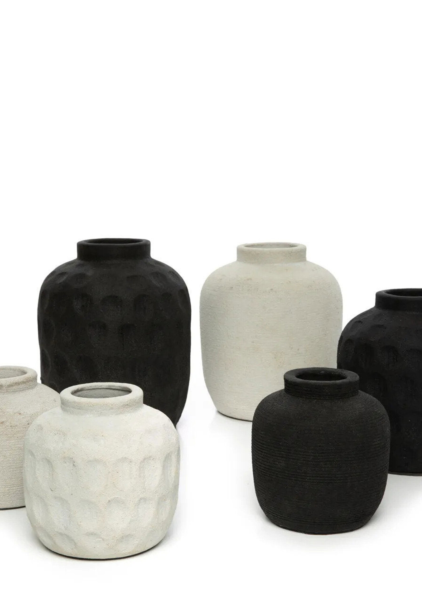Bazar Bizar Antwerp The Trendy Vase - Black - M