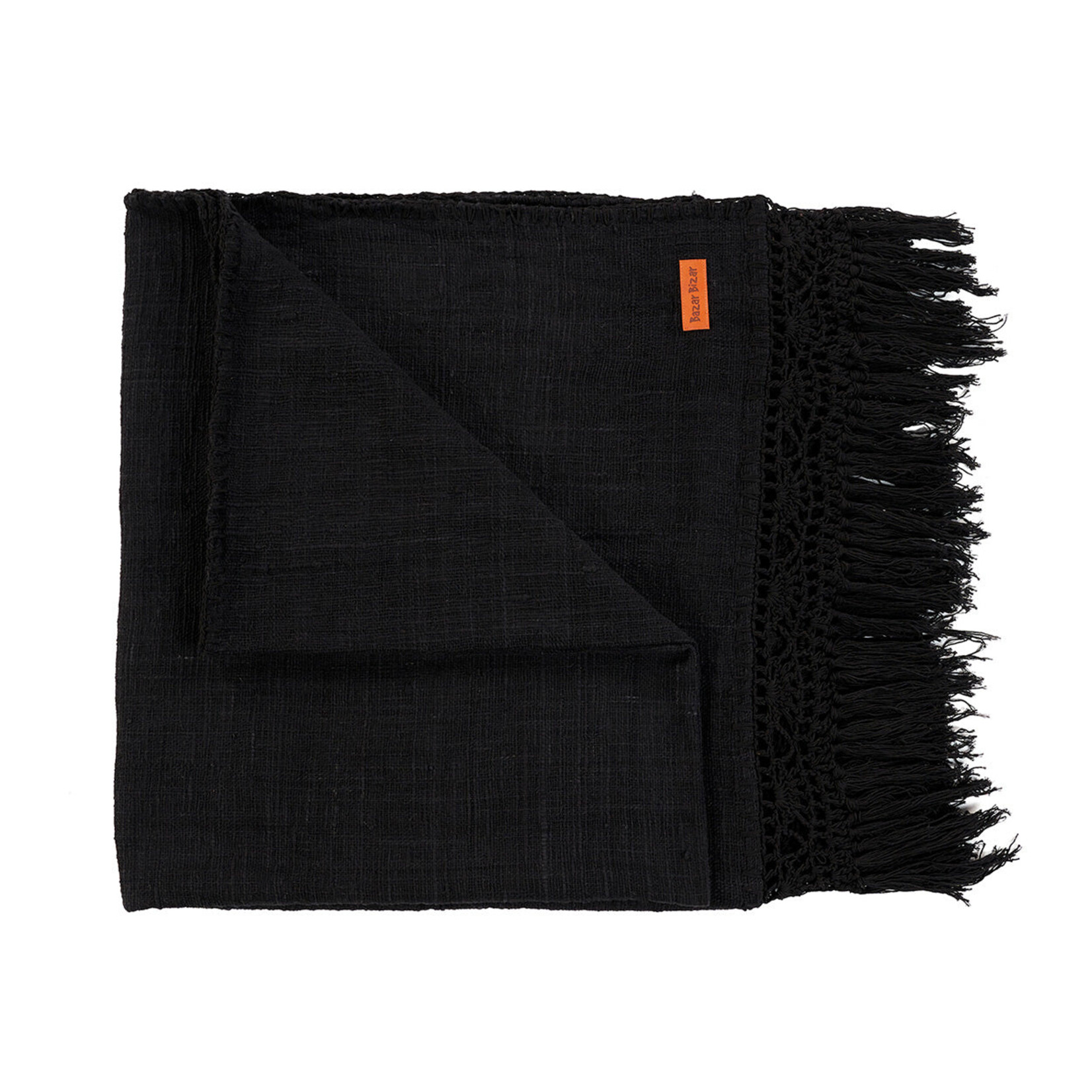 Bazar Bizar Antwerp The Gypsy Bed Throw - Black