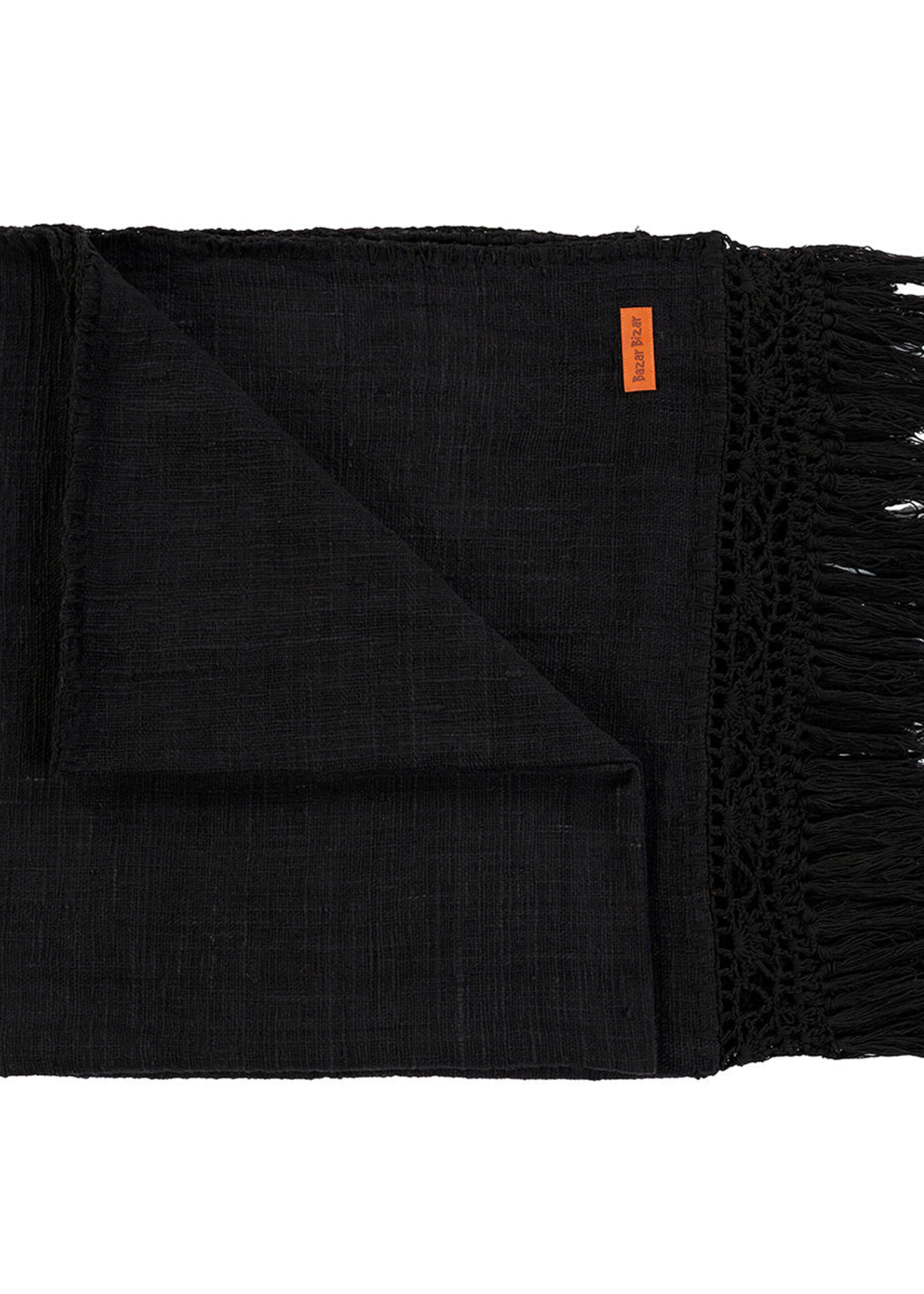 Bazar Bizar Antwerp The Gypsy Bed Throw - Black