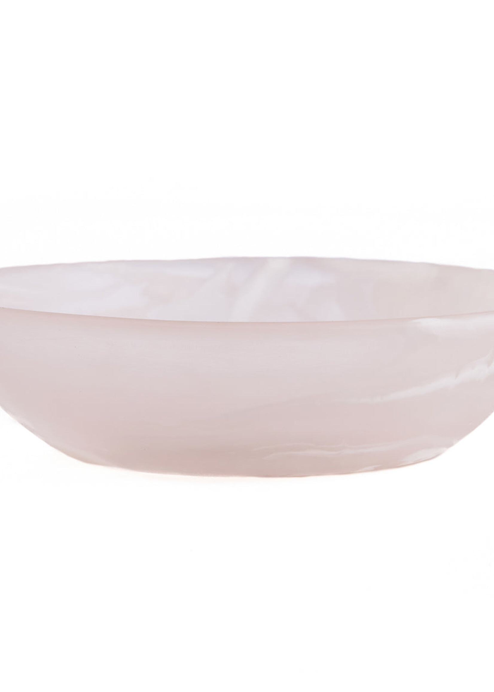 Bazar Bizar Antwerp The Resin Organic Bowl - Pink White - M