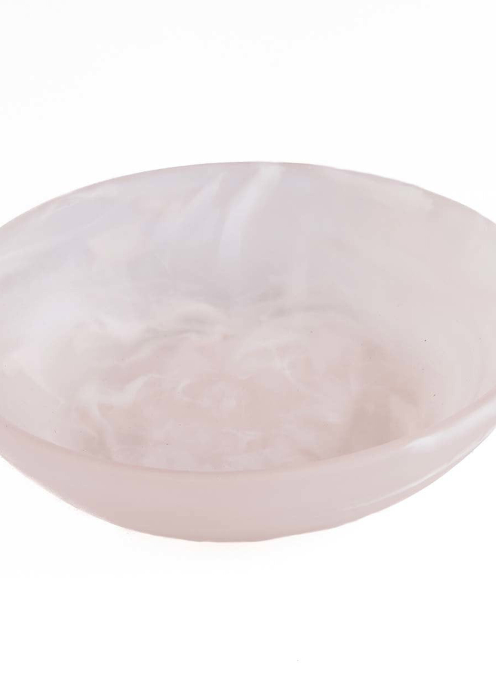 Bazar Bizar Antwerp The Resin Organic Bowl - Pink White - M