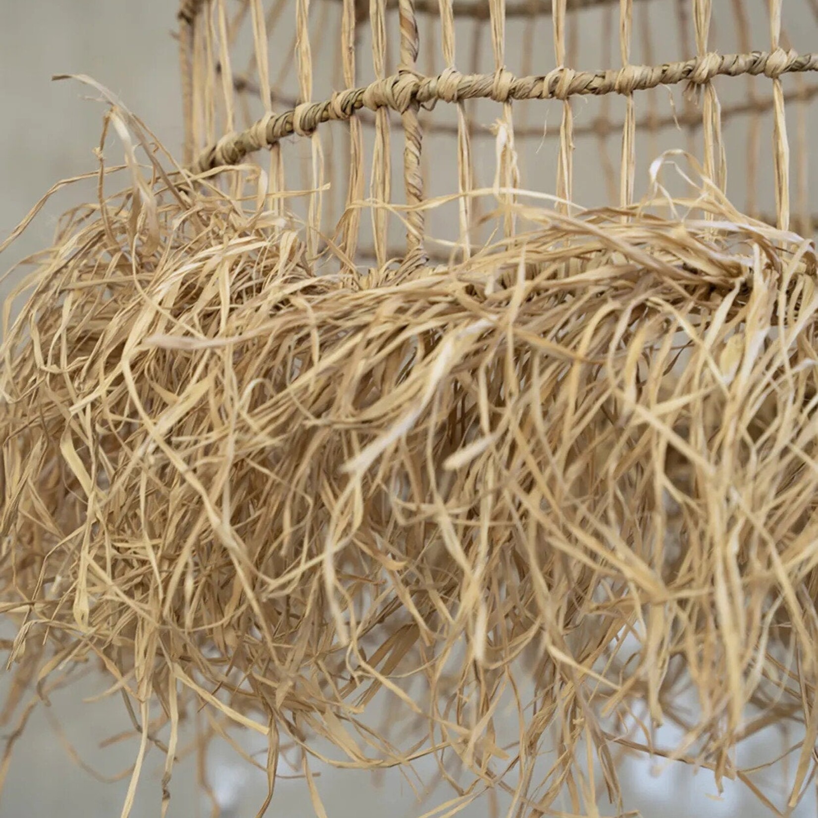Bazar Bizar Antwerp The Casita Pendant - Natural - S