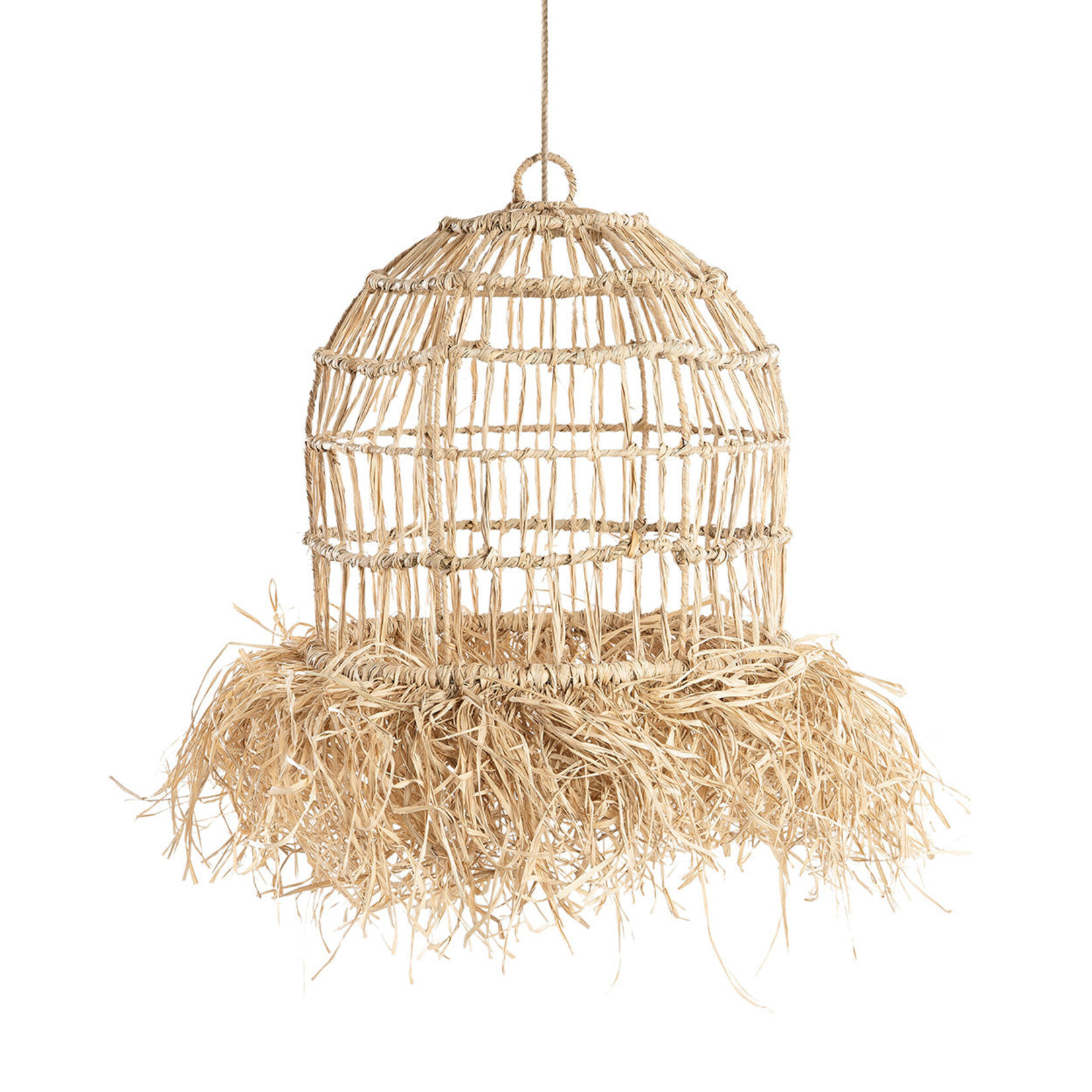 Bazar Bizar Antwerp The Casita Pendant - Natural - S