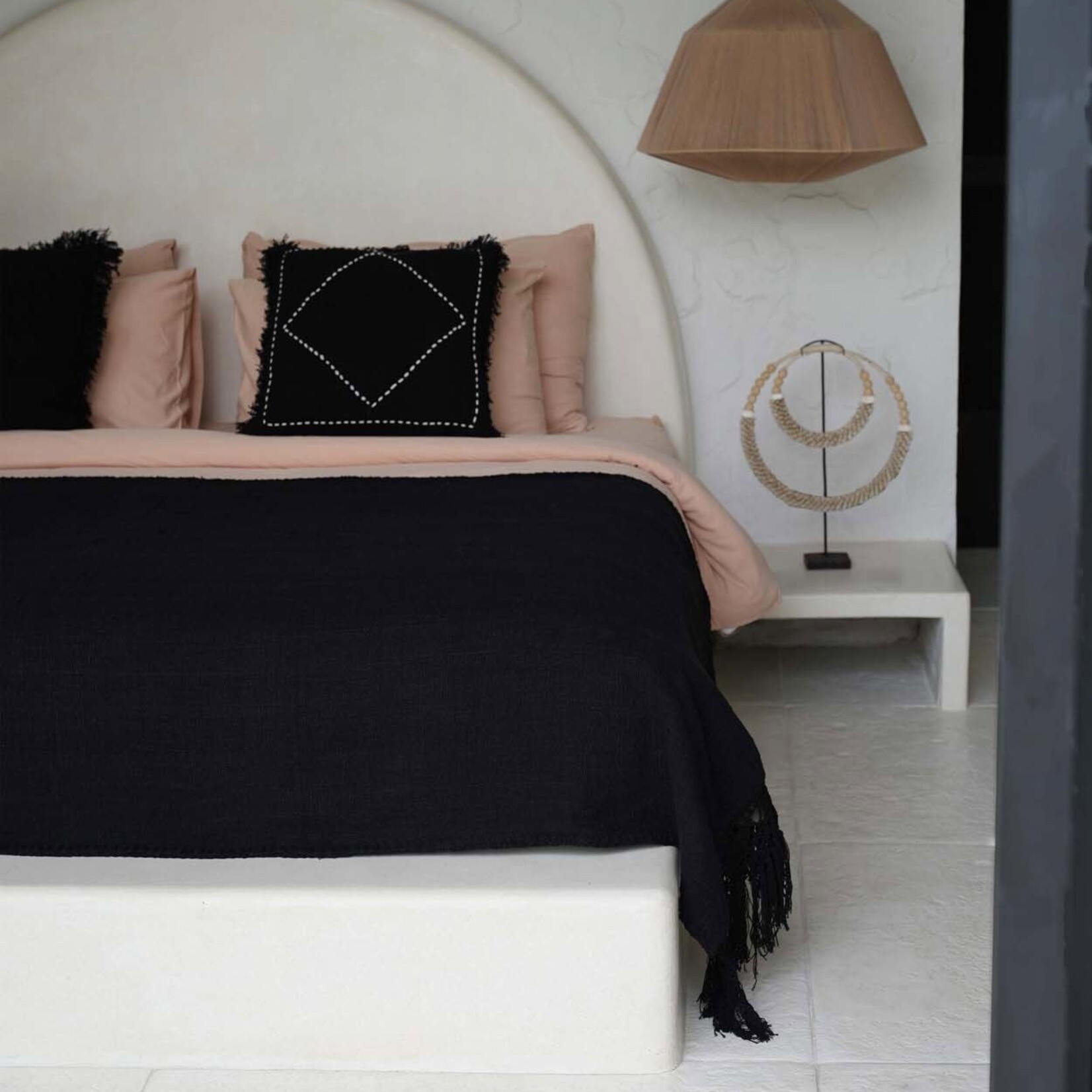 Bazar Bizar Antwerp The Gypsy Bed Throw - Black