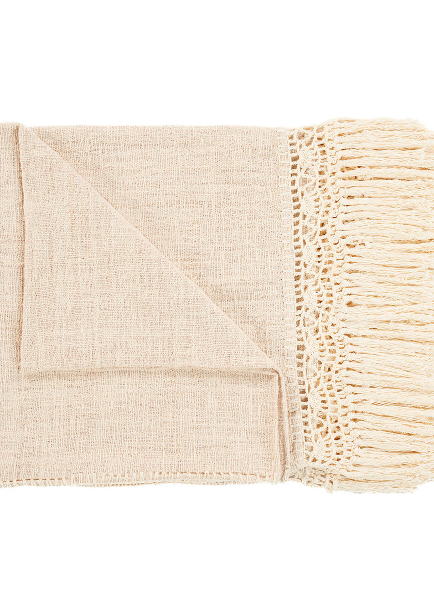 Bazar Bizar Antwerp The Gypsy Bed Throw - Natural