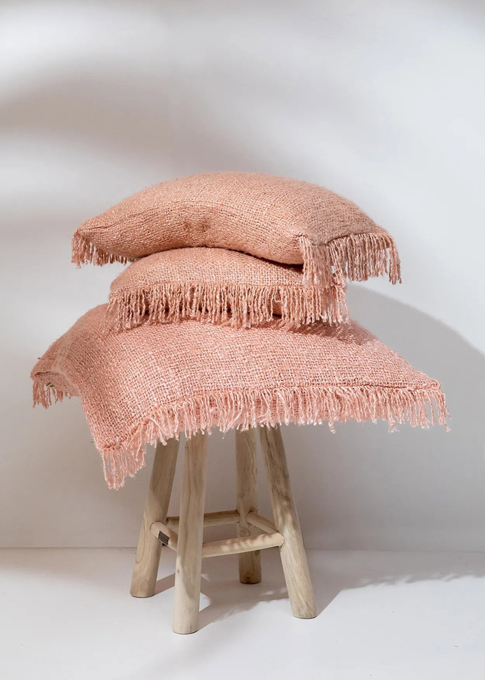 Bazar Bizar Antwerp The Oh My Gee Cushion Cover - Salmon Pink - 40x40