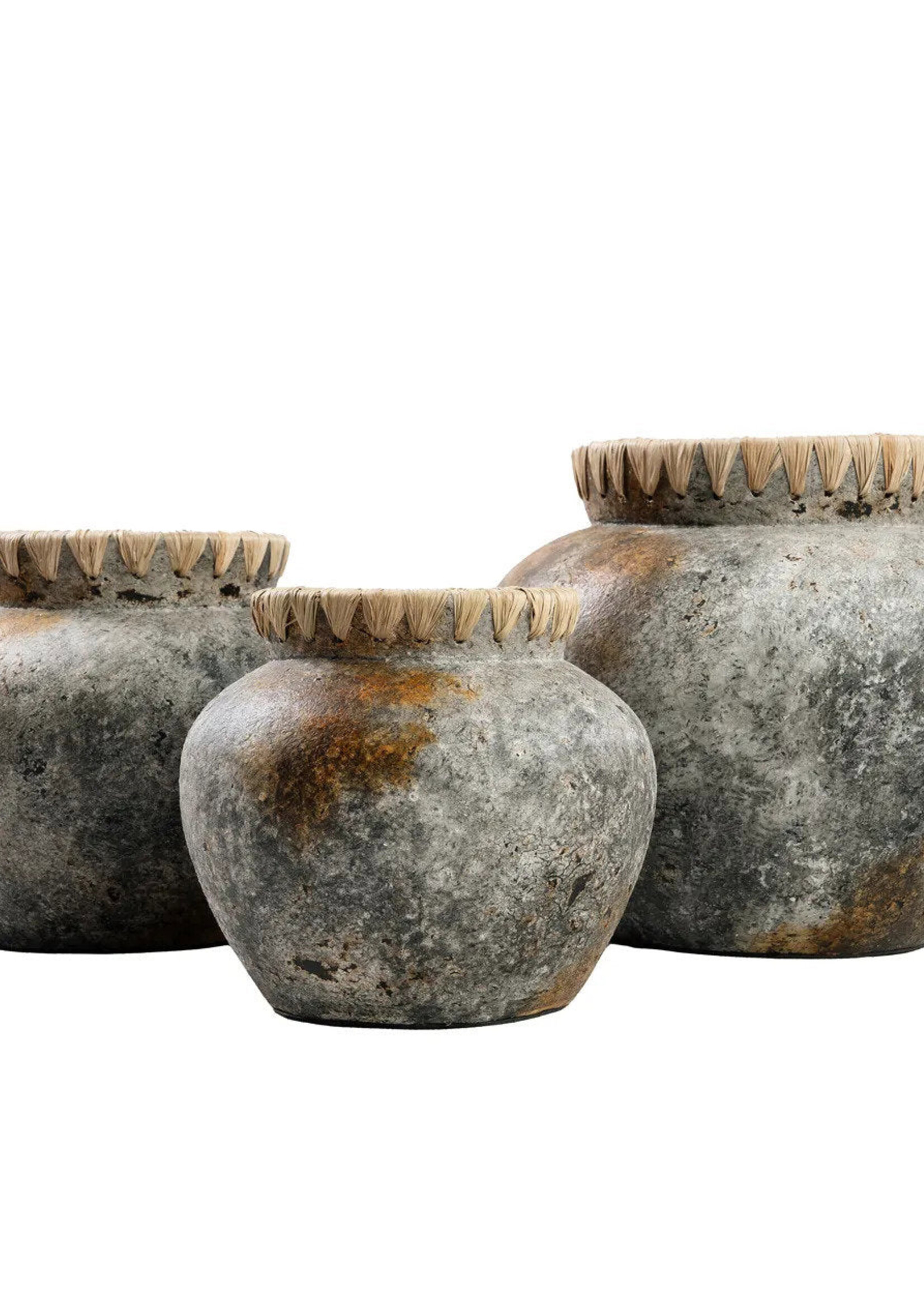 Bazar Bizar Antwerp The Styly Vase - Antique Grey - S