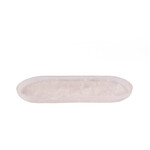 Bazar Bizar Antwerp The Resin Oval Plate - Pink White