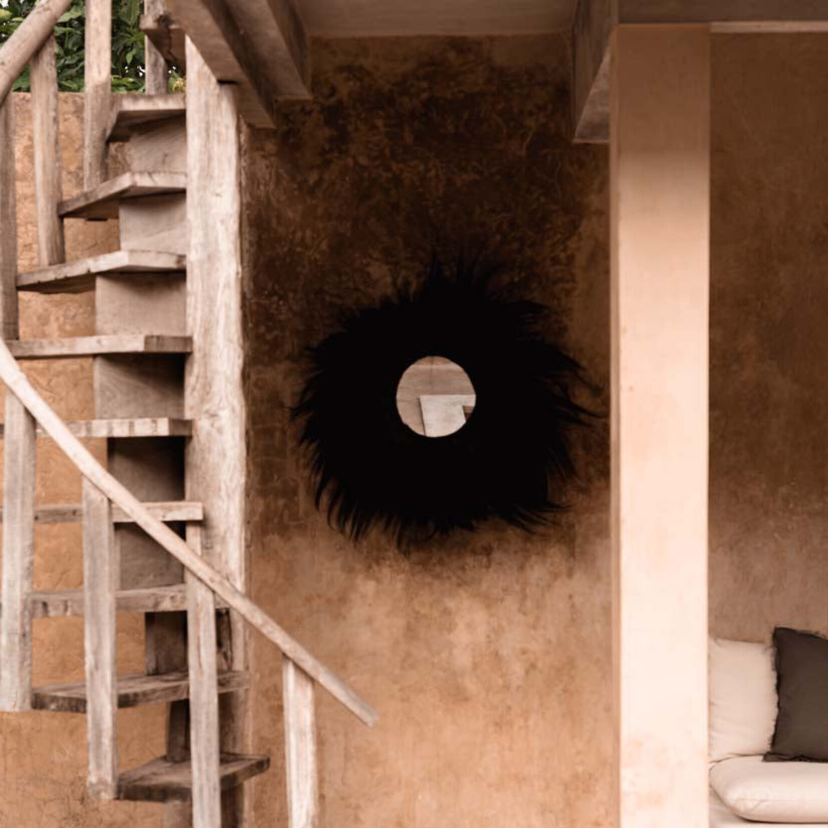 Bazar Bizar Antwerp The Sunken Forest Mirror - Black