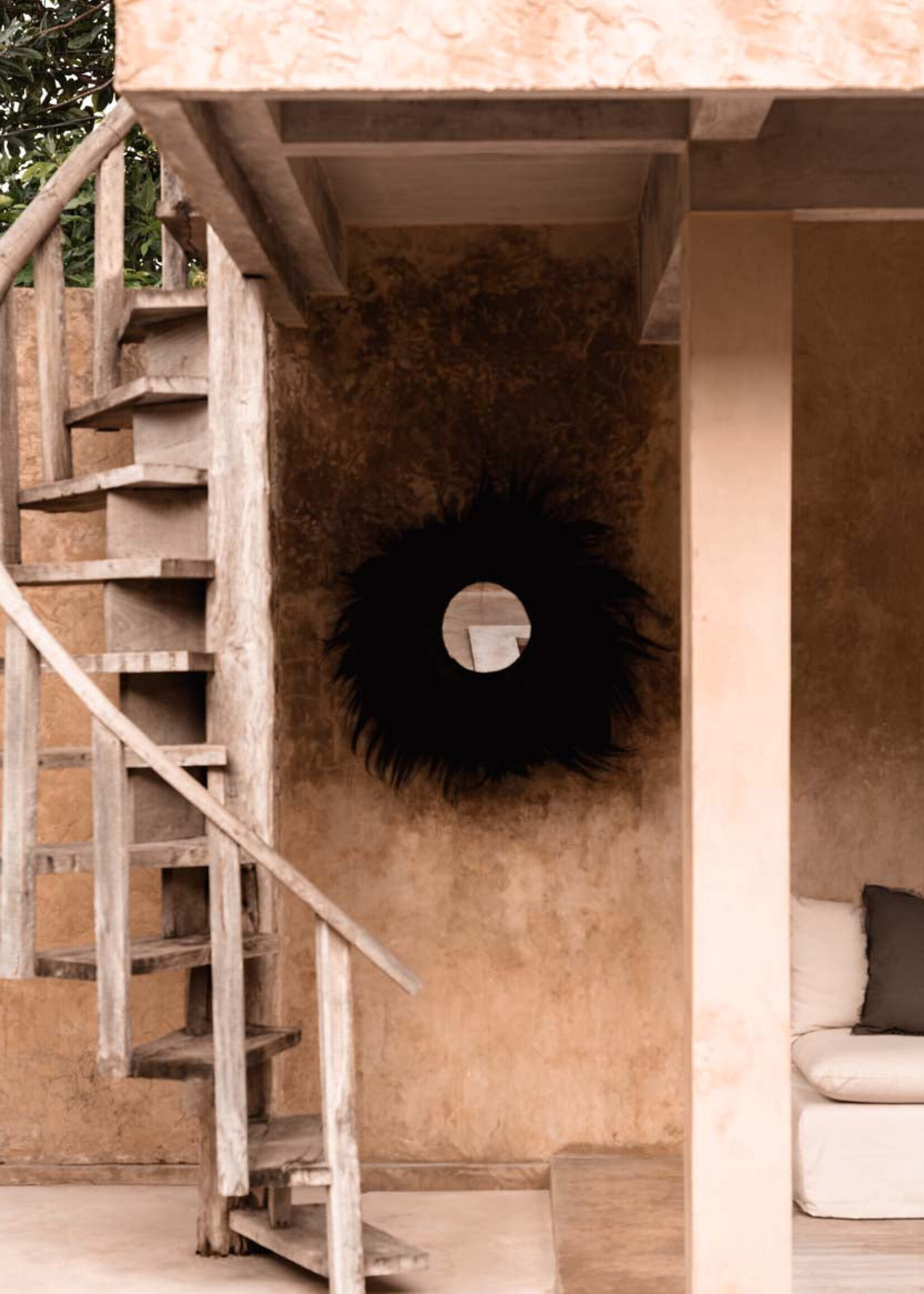 Bazar Bizar Antwerp The Sunken Forest Mirror - Black