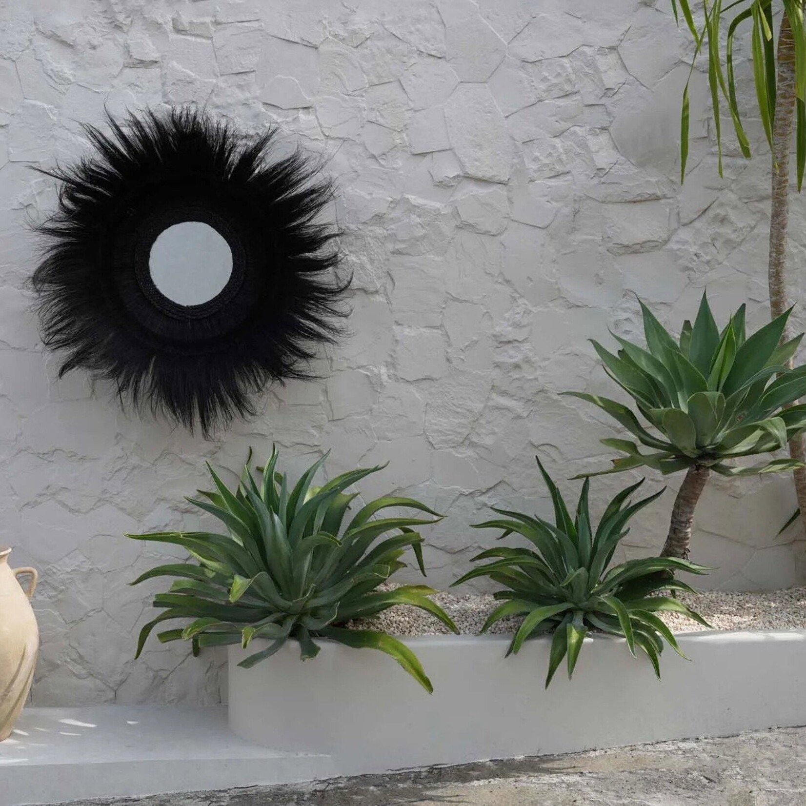 Bazar Bizar Antwerp The Sunken Forest Mirror - Black