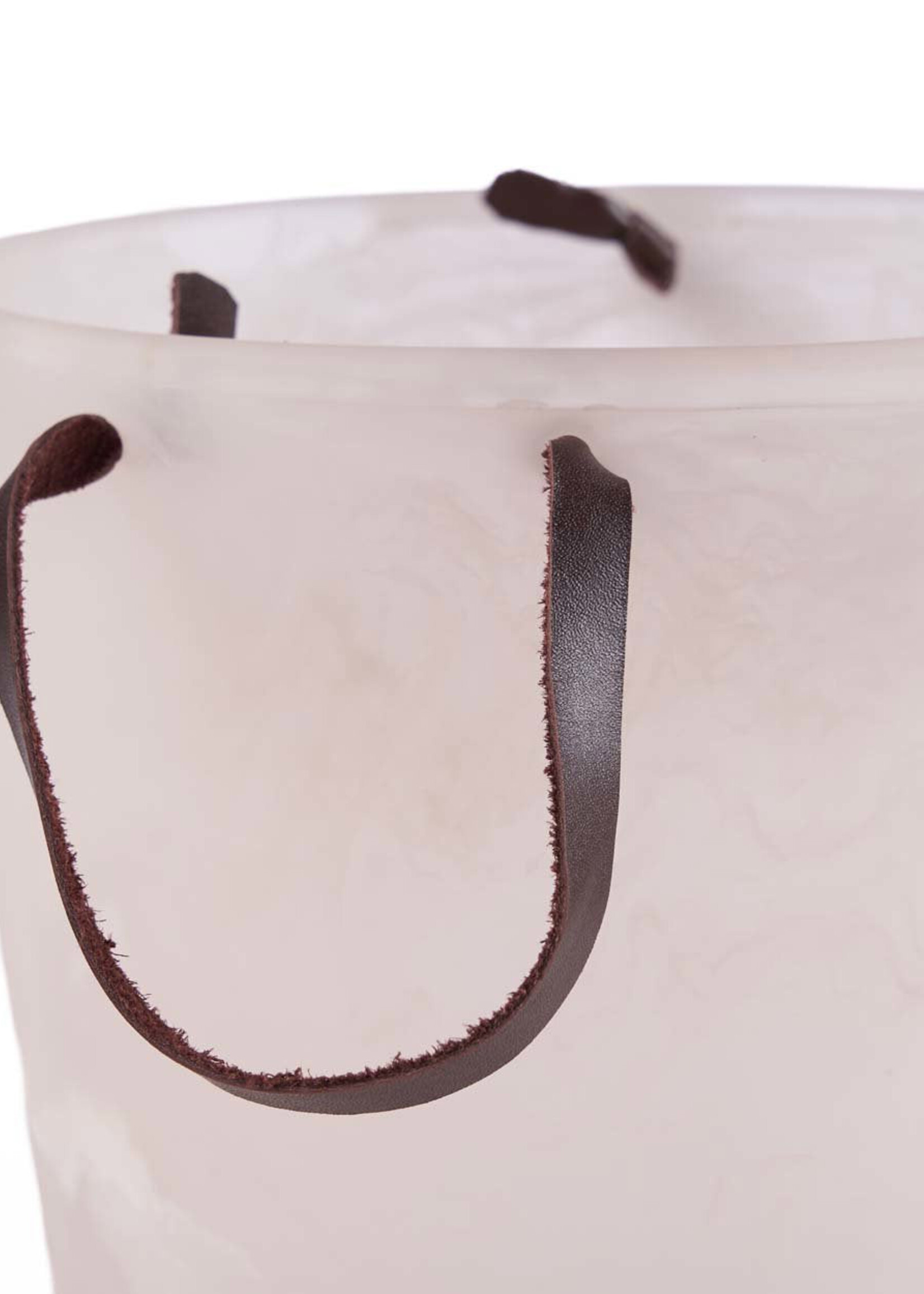 Bazar Bizar Antwerp The Resin Ice Bucket - Pink White