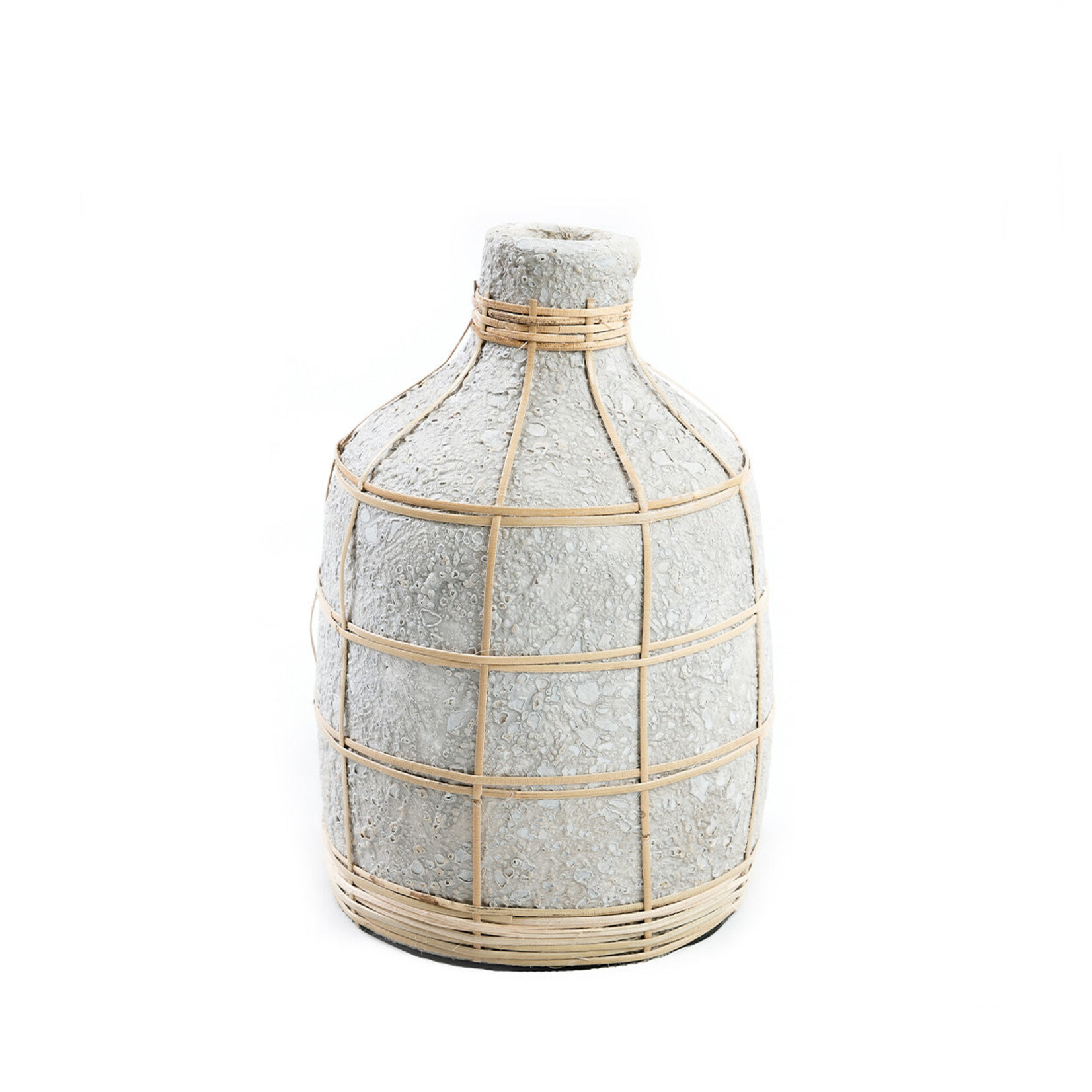 Bazar Bizar Antwerp The Whoopy Vase - Concrete Natural - M