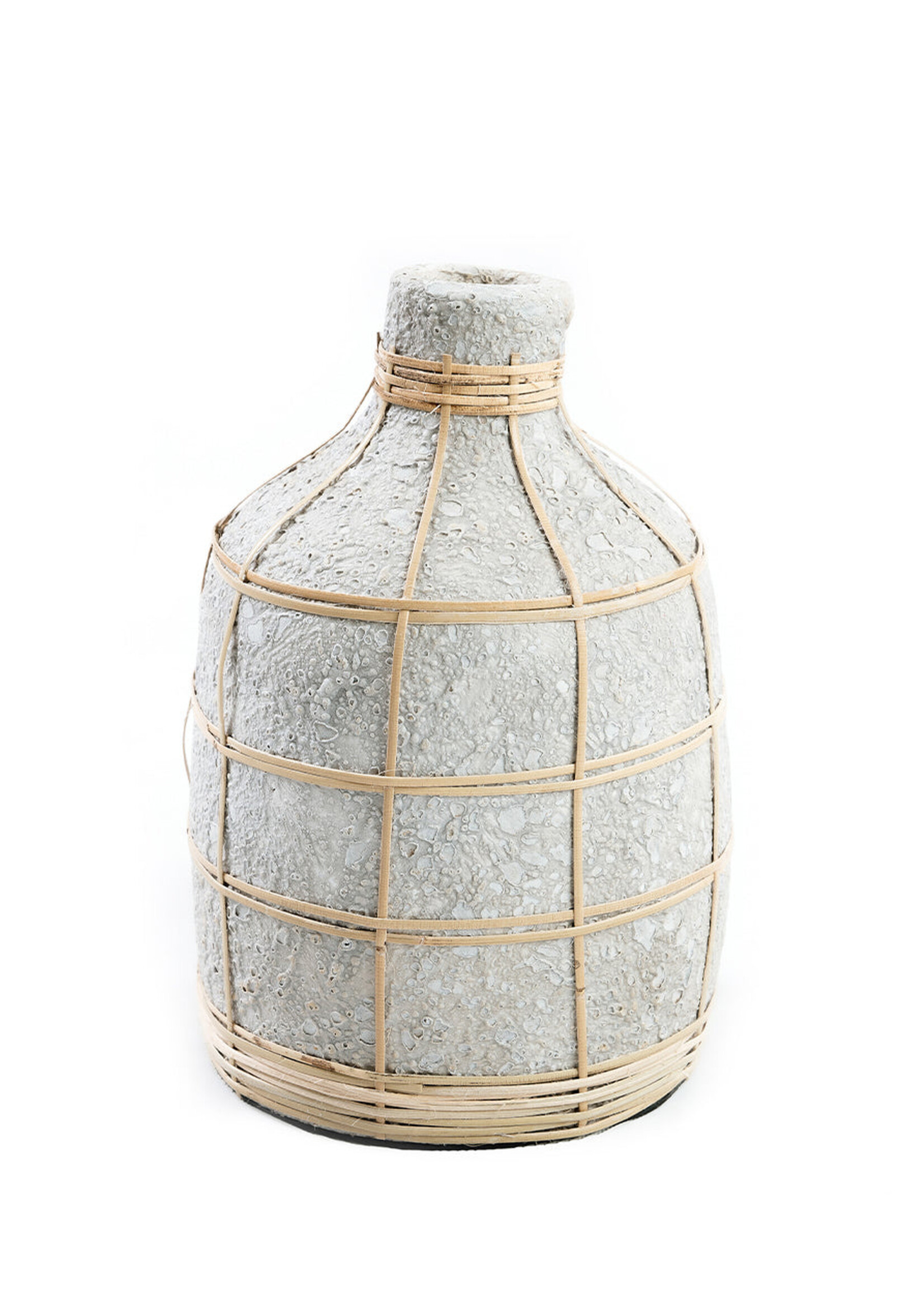 Bazar Bizar Antwerp The Whoopy Vase - Concrete Natural - M