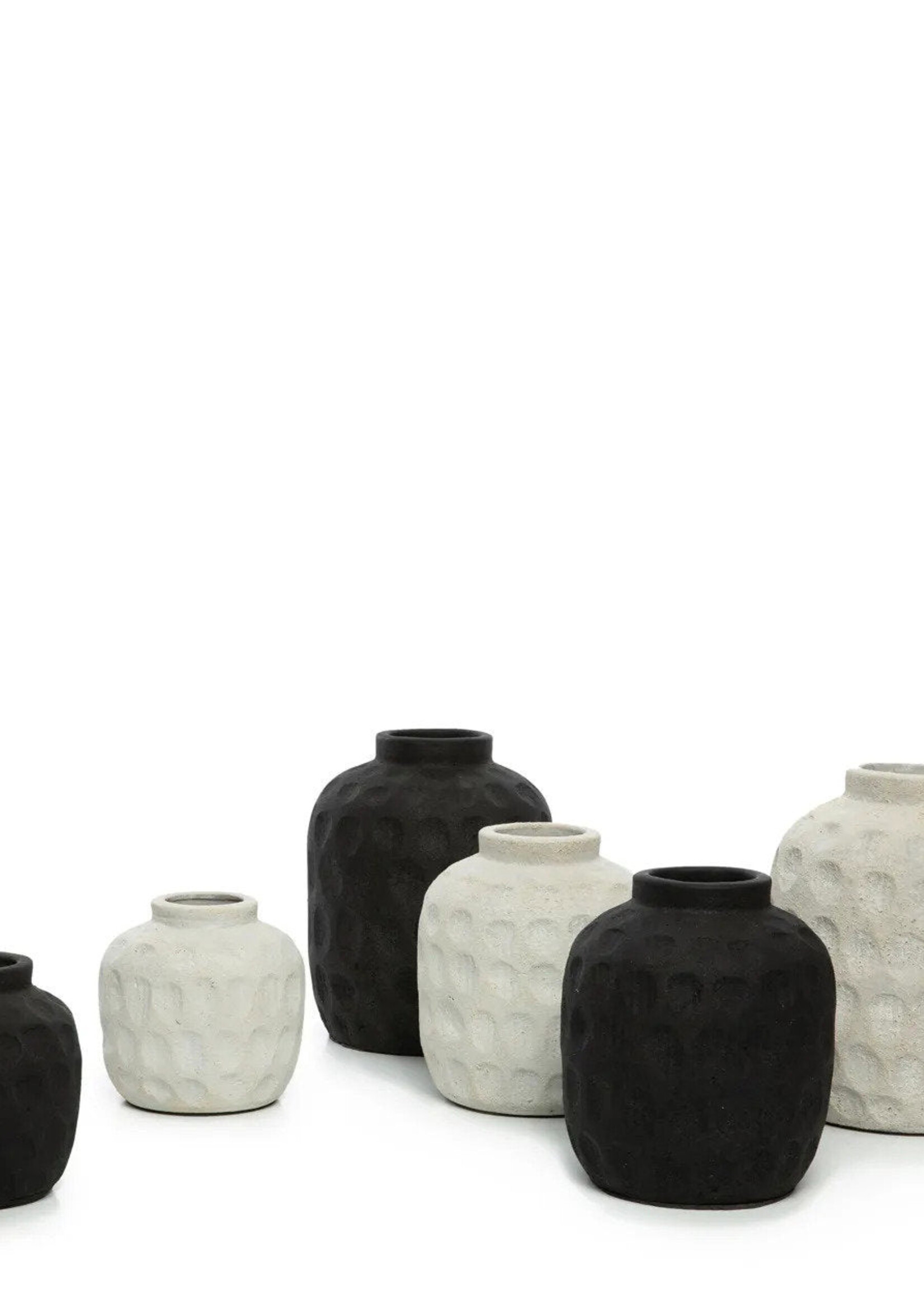 Bazar Bizar Antwerp The Trendy Vase - Black - S