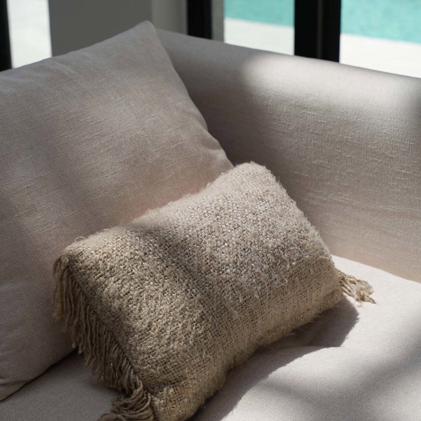 Bazar Bizar Antwerp The Oh My Gee Cushion Cover - Beige - 30x50