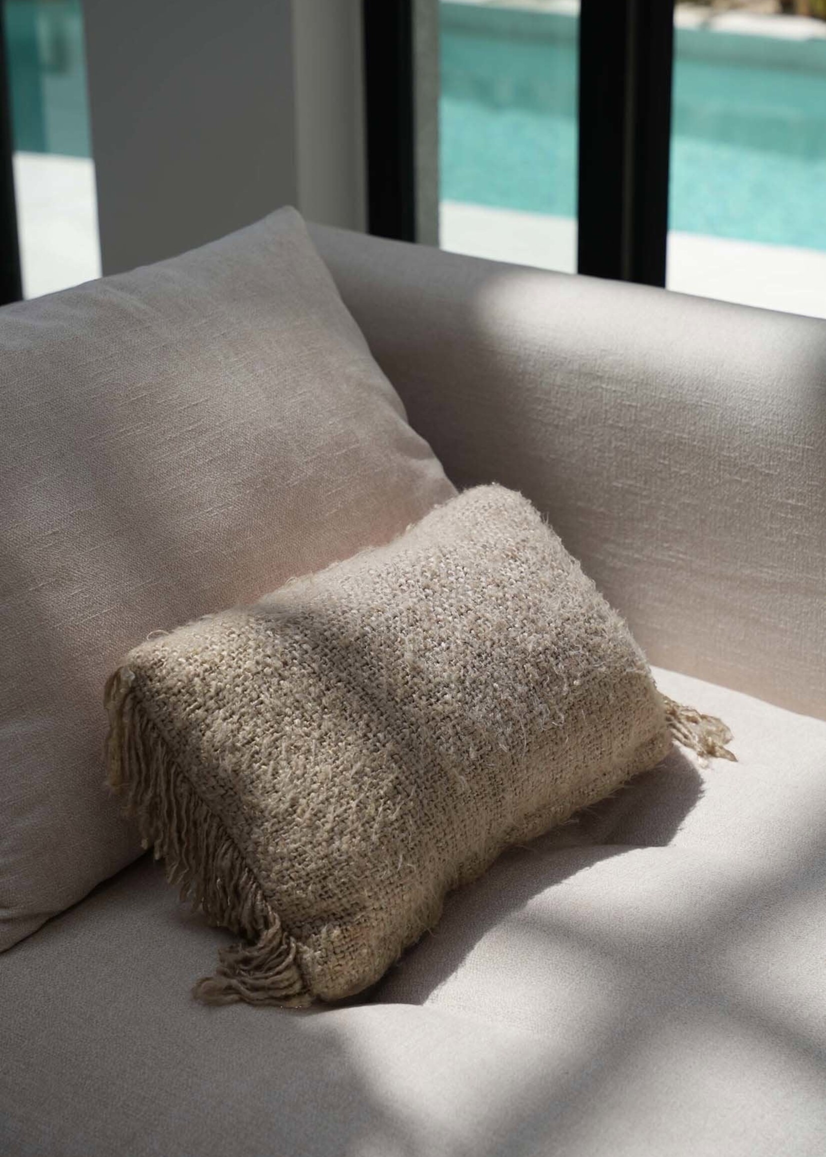 Bazar Bizar Antwerp The Oh My Gee Cushion Cover - Beige - 30x50