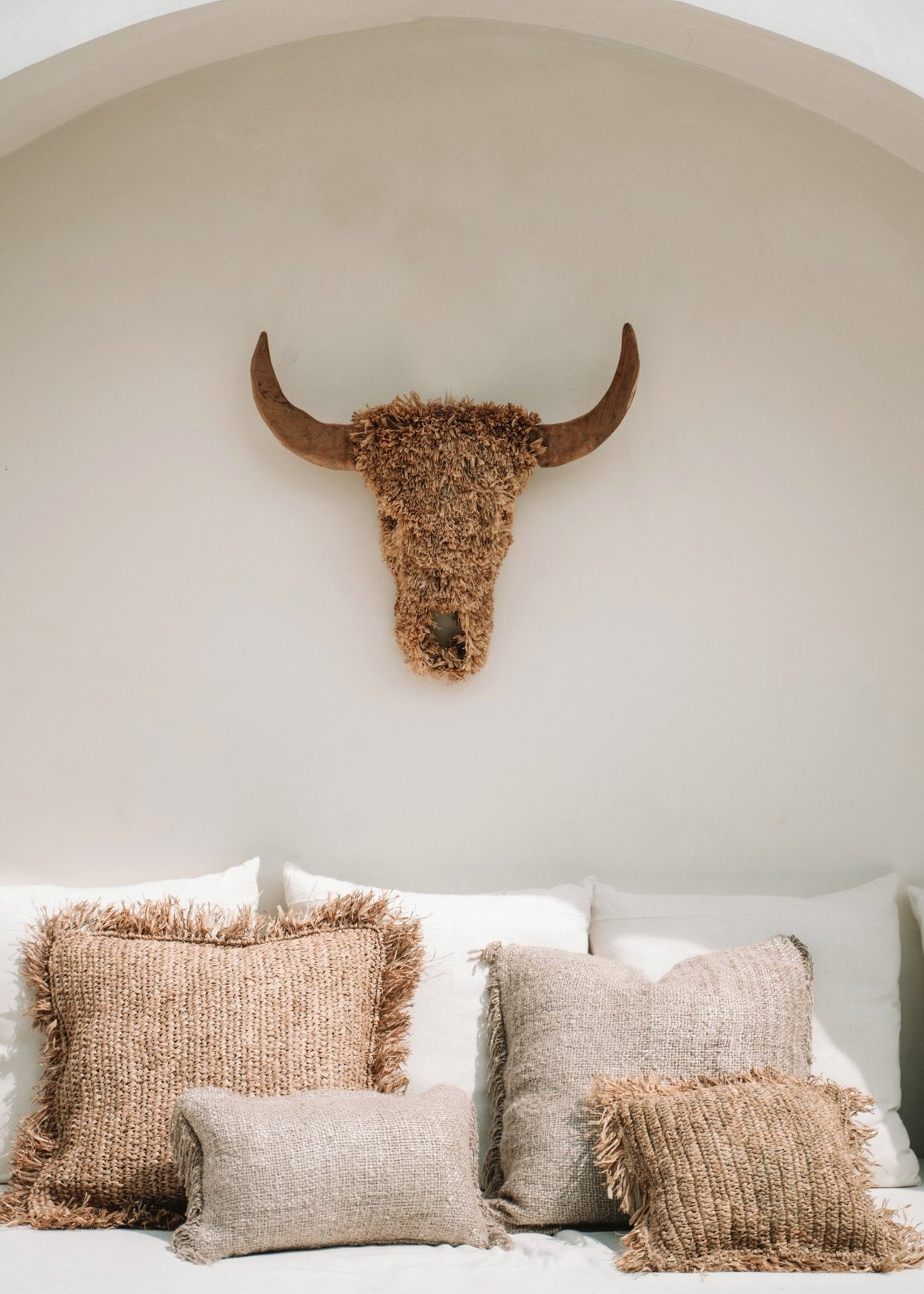 Bazar Bizar Antwerp The Oh My Gee Cushion Cover - Beige - 30x50