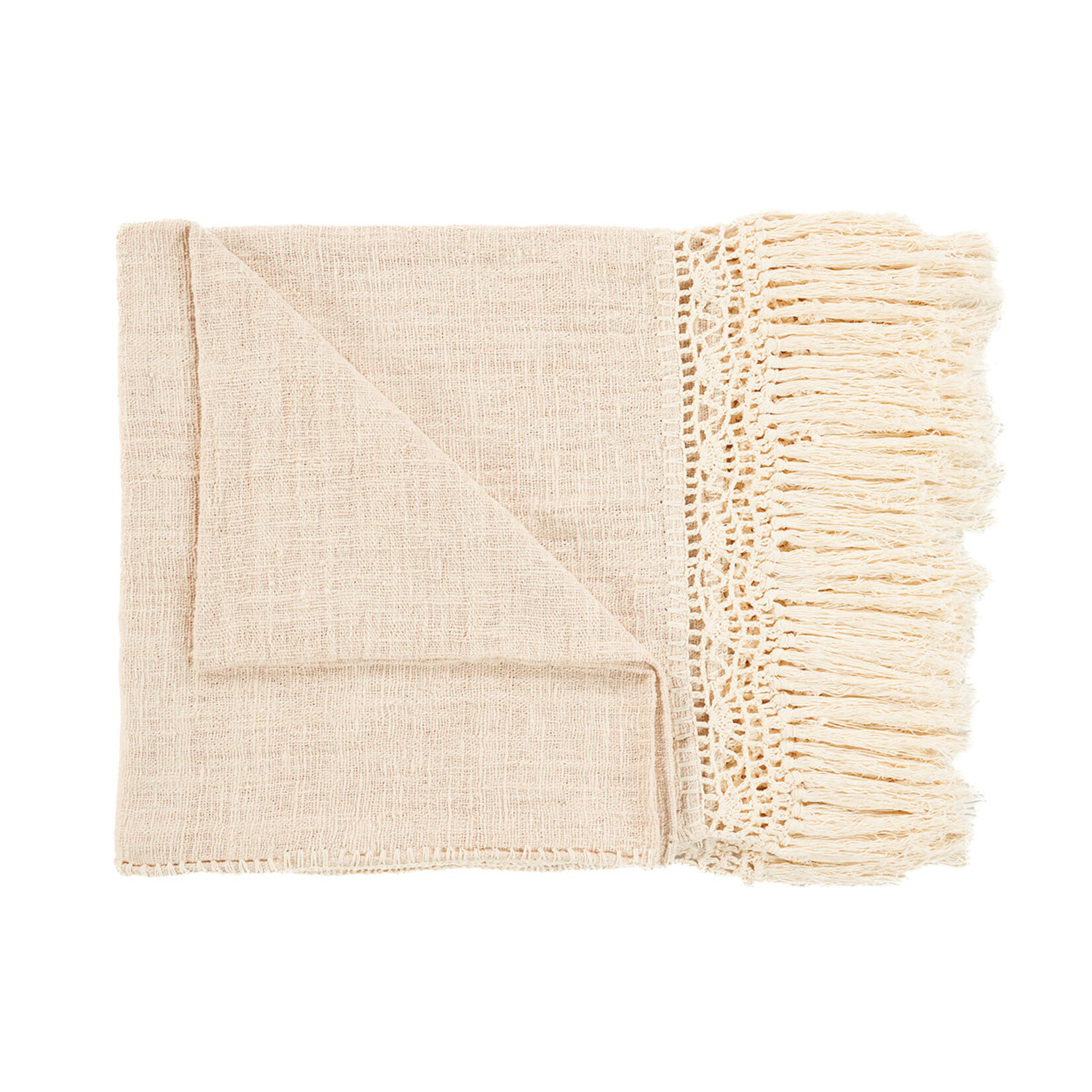 Bazar Bizar Antwerp The Gypsy Bed Throw - Natural