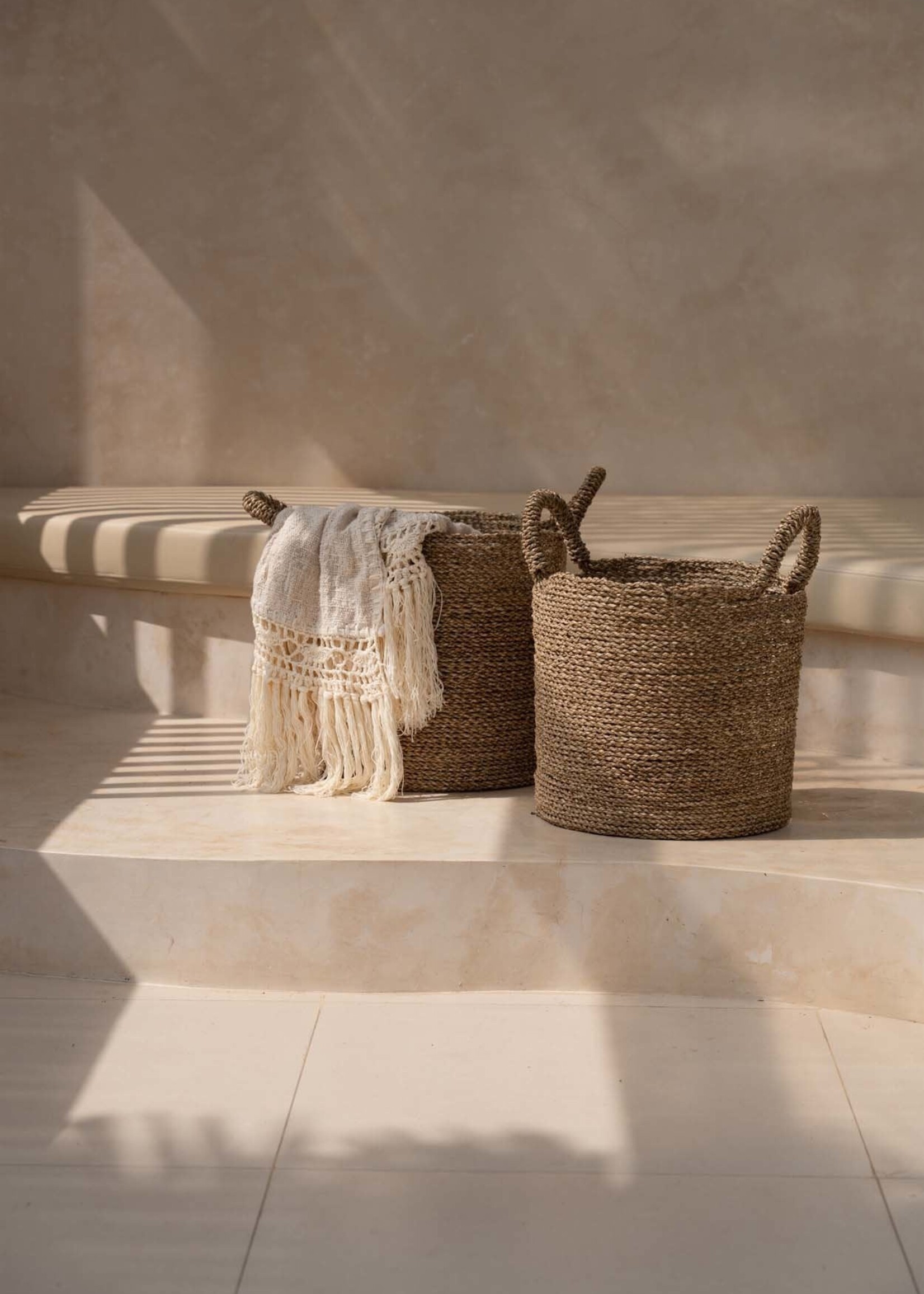 Bazar Bizar Antwerp The Gypsy Bed Throw - Natural