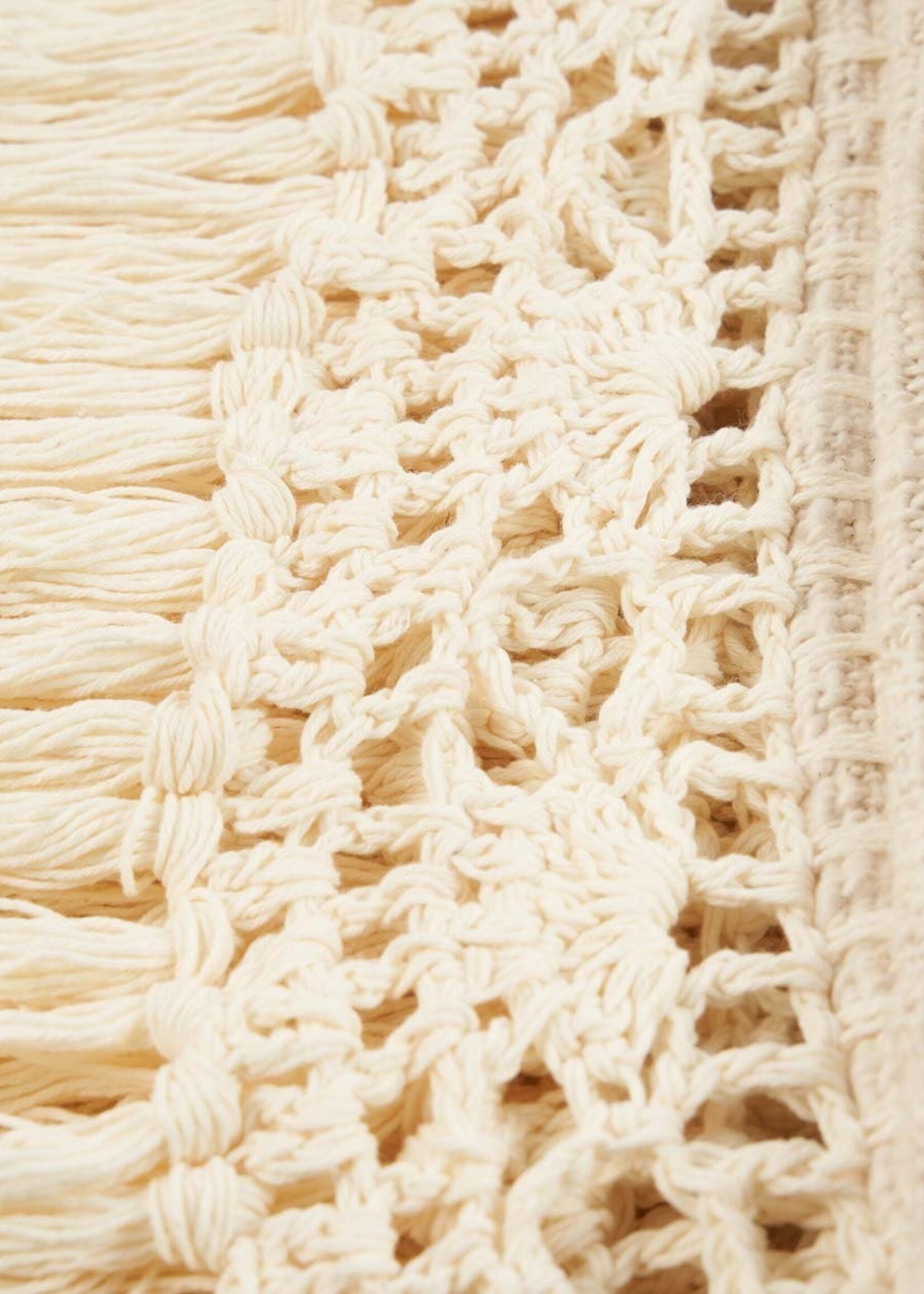 Bazar Bizar Antwerp The Gypsy Bed Throw - Natural