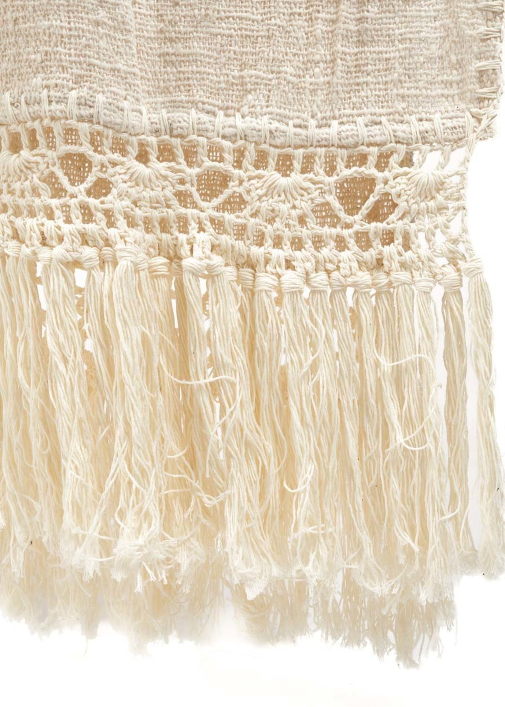 Bazar Bizar Antwerp The Gypsy Bed Throw - Natural