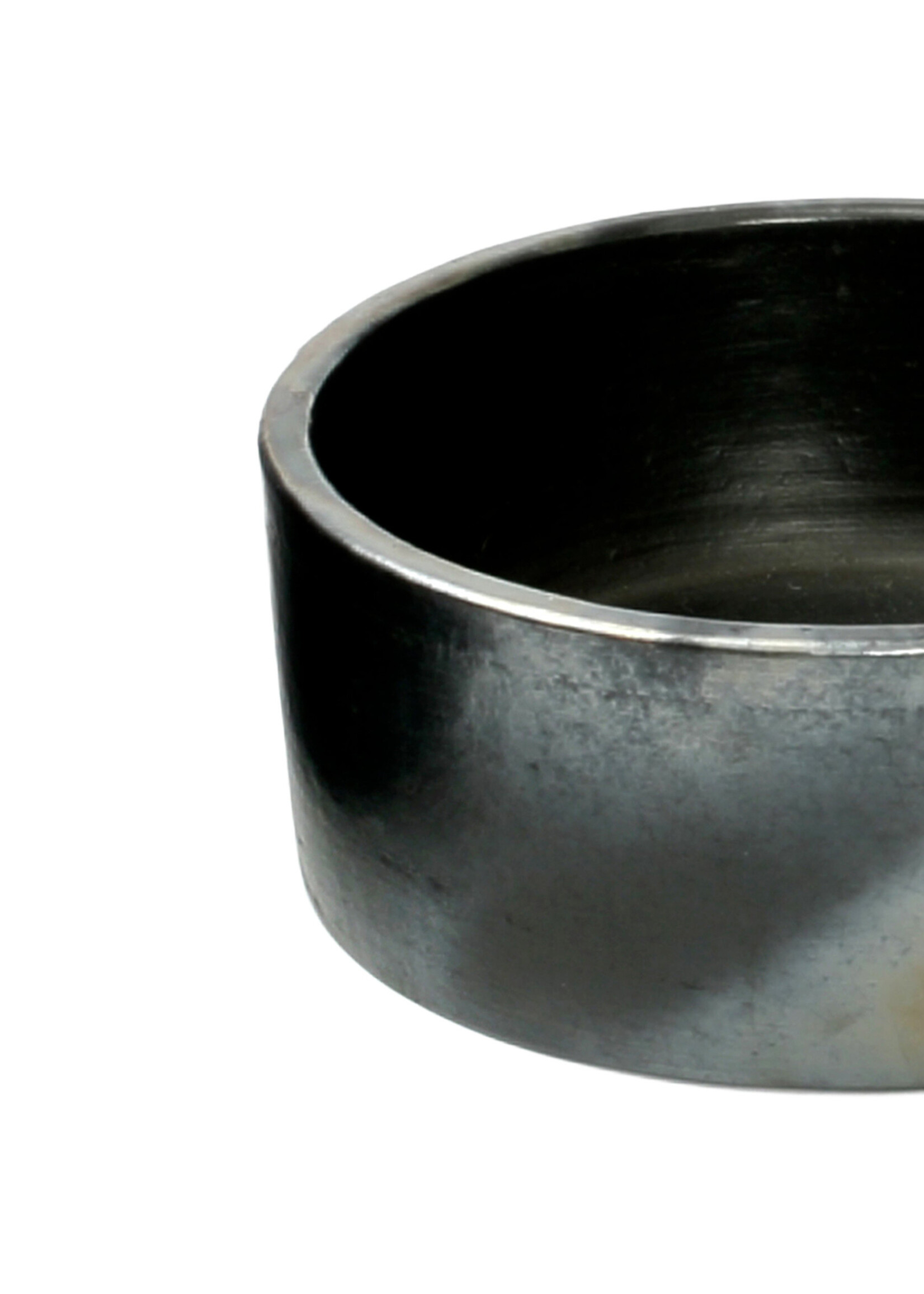 Bazar Bizar Antwerp The Burned Cylinder Dish - Black - M