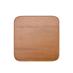 Bazar Bizar Antwerp The Material Coaster - Smooth Medium Brown