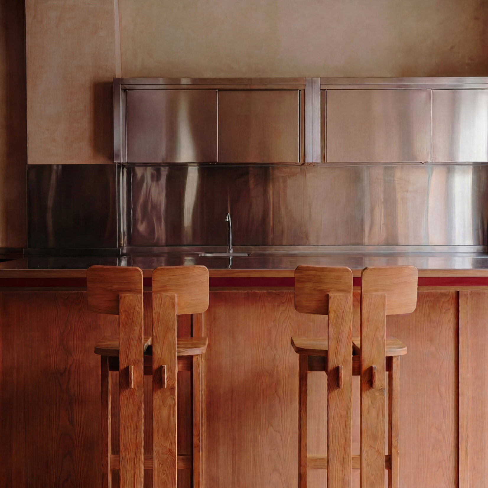 Bazar Bizar Antwerp The Sama Sama Bar Stool - Natural