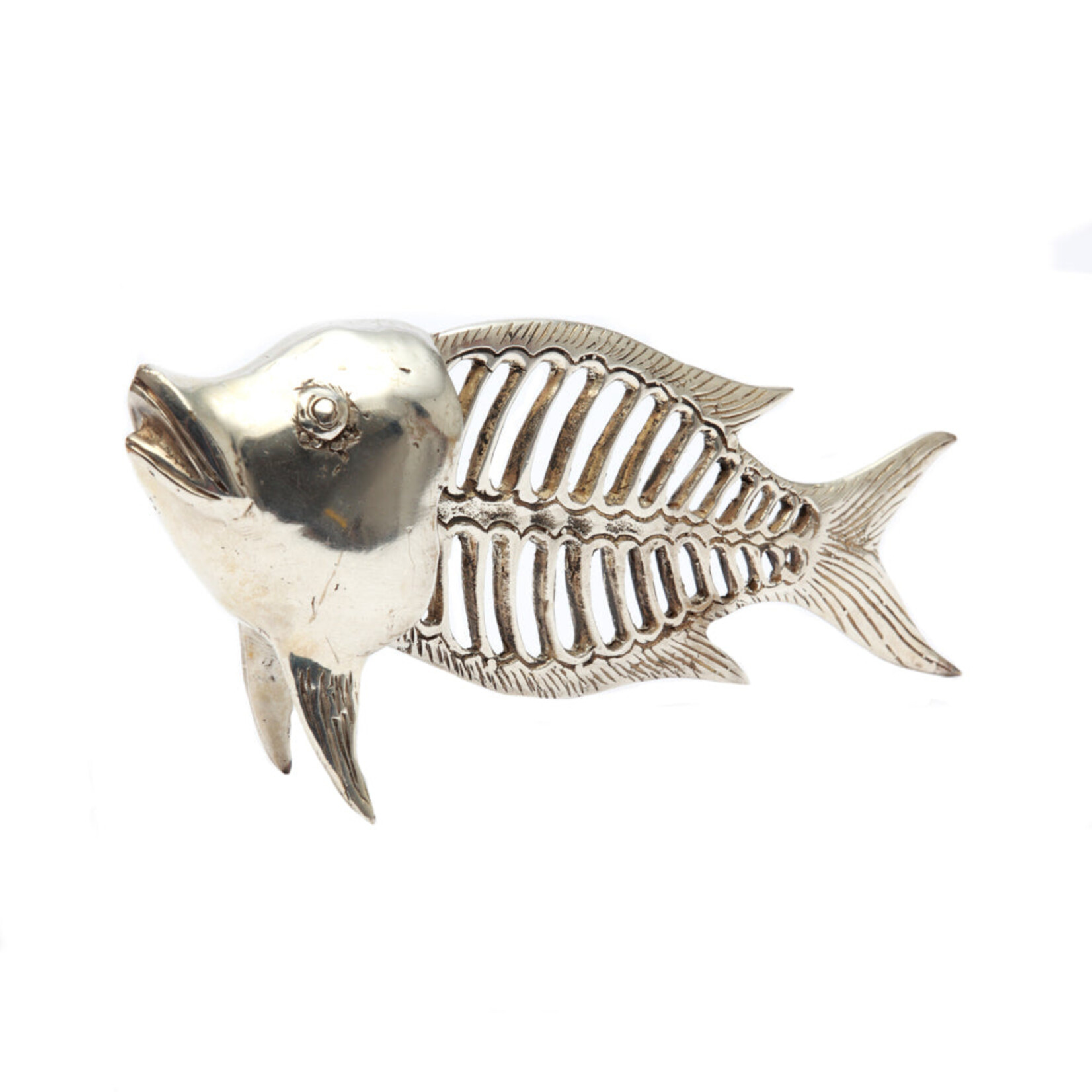 Bazar Bizar Antwerp The Fish Bone - Silver