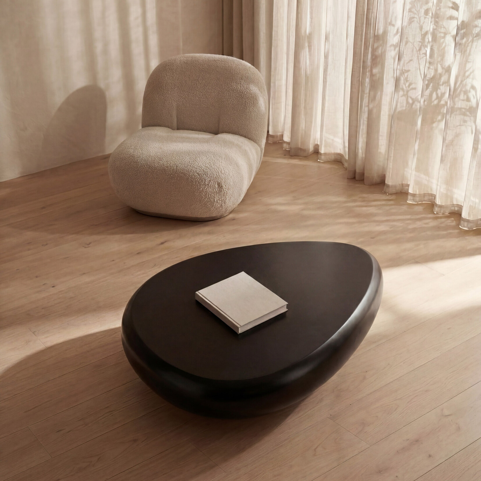 Bazar Bizar Antwerp The Matt Coffee Table - Black