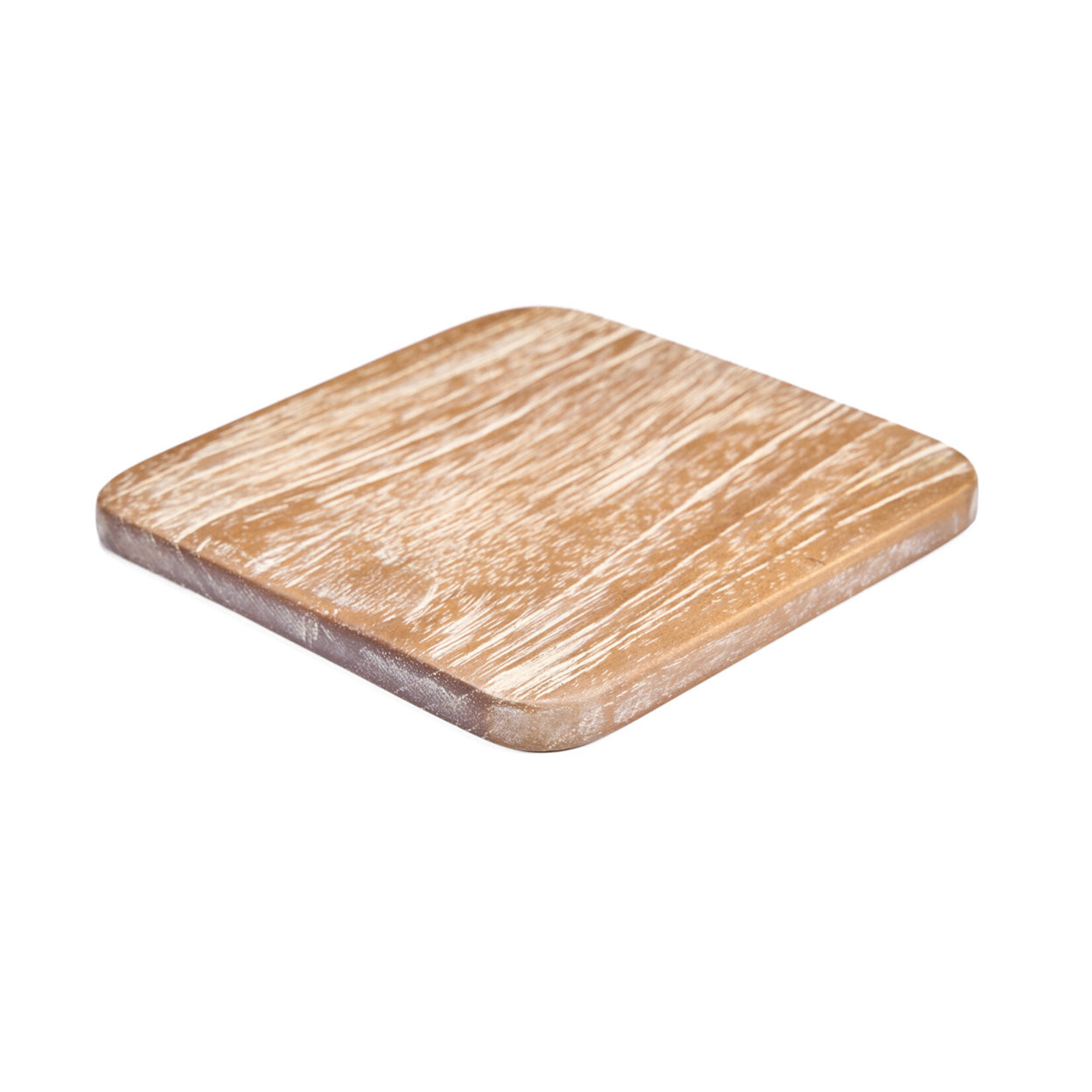 Bazar Bizar Antwerp The Material Coaster - Medium Rustic Washed White