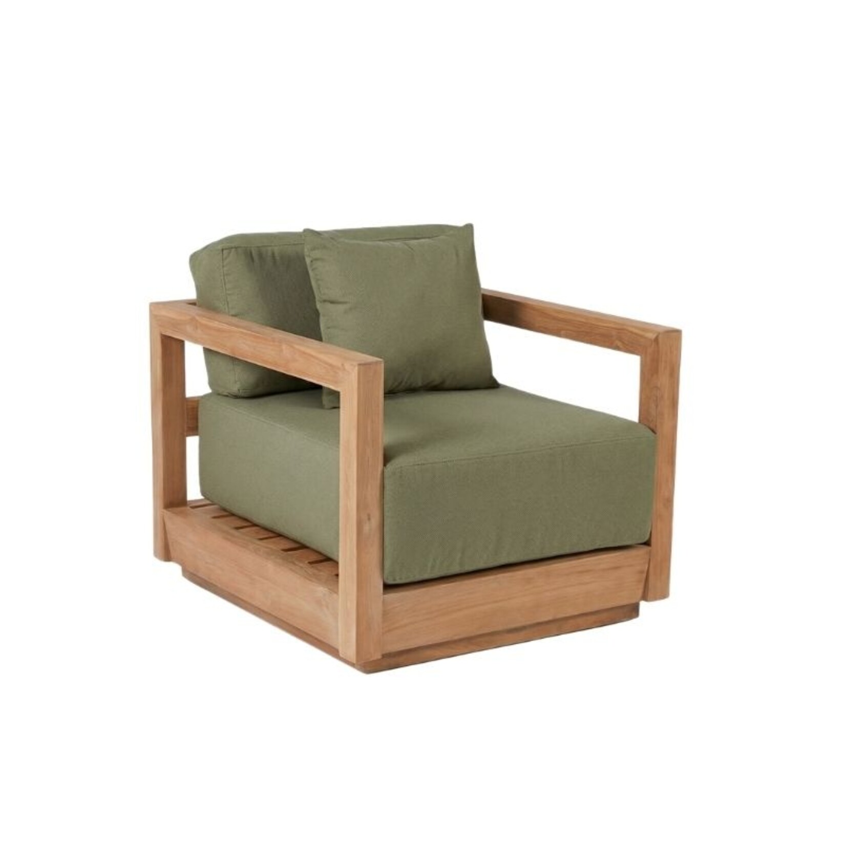 Bazar Bizar Antwerp The Umalas One Seater Sofa - Outdoor - Green Alga