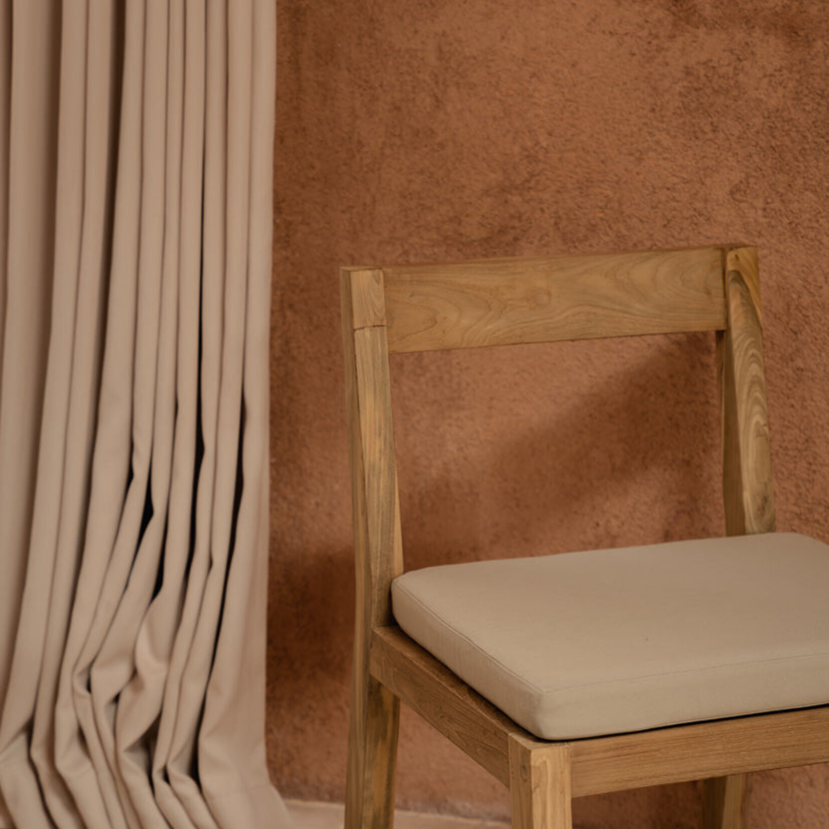 Bazar Bizar Antwerp The Linear Dining Chair - Natural Grey