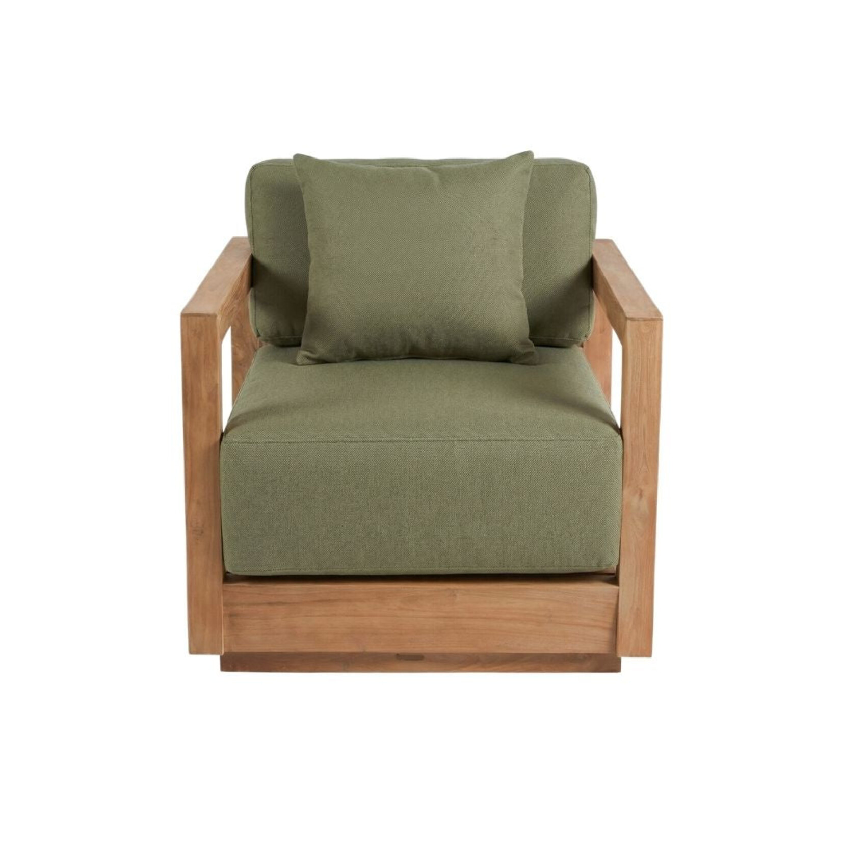 Bazar Bizar Antwerp The Umalas One Seater Sofa - Outdoor - Green Alga