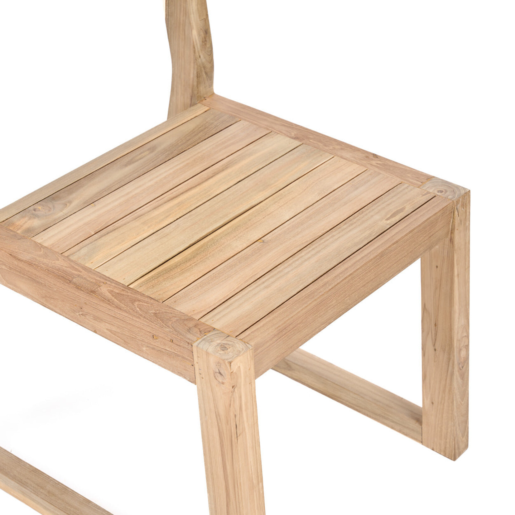 Bazar Bizar Antwerp The Linear Dining Chair - Natural Grey