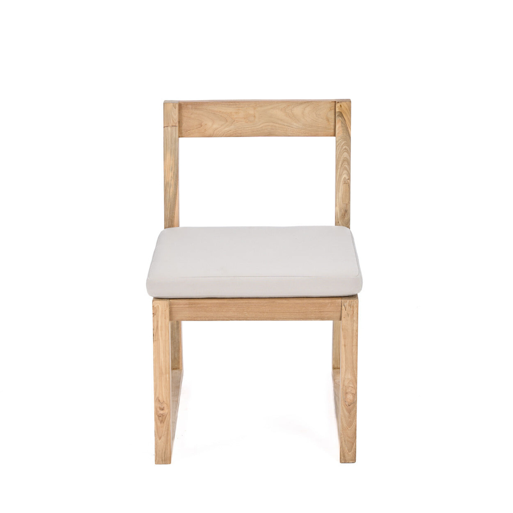 Bazar Bizar Antwerp The Linear Dining Chair - Natural Grey