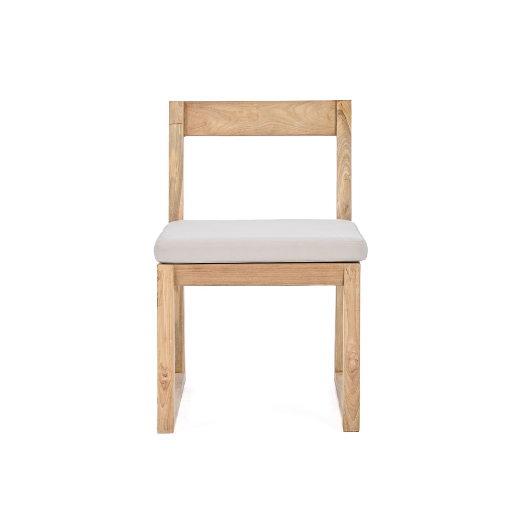 Bazar Bizar Antwerp The Linear Dining Chair - Natural Grey