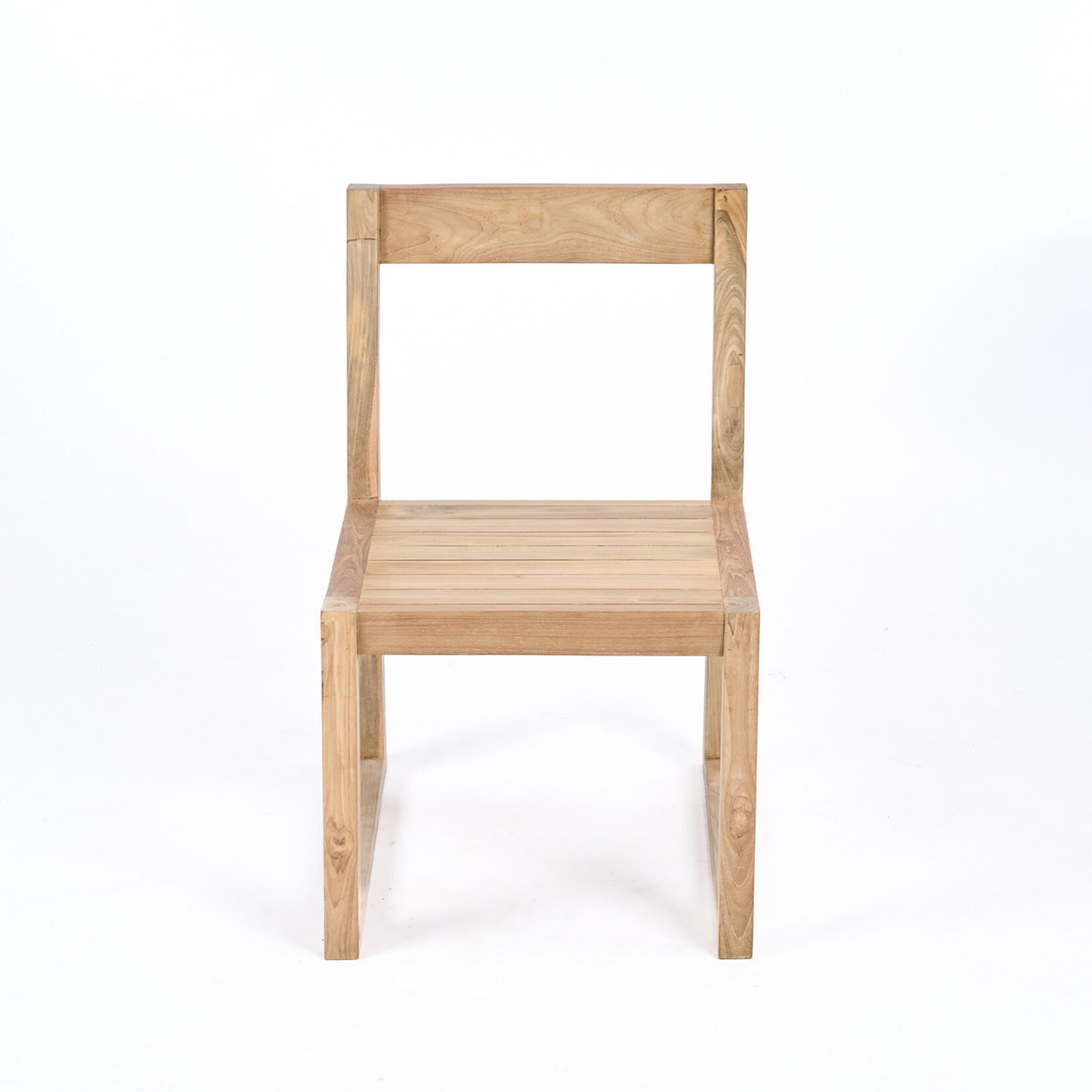 Bazar Bizar Antwerp The Linear Dining Chair - Natural Grey