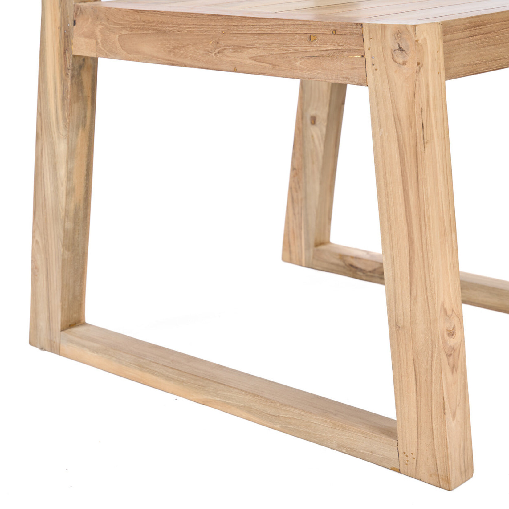 Bazar Bizar Antwerp The Linear Dining Chair - Natural Grey