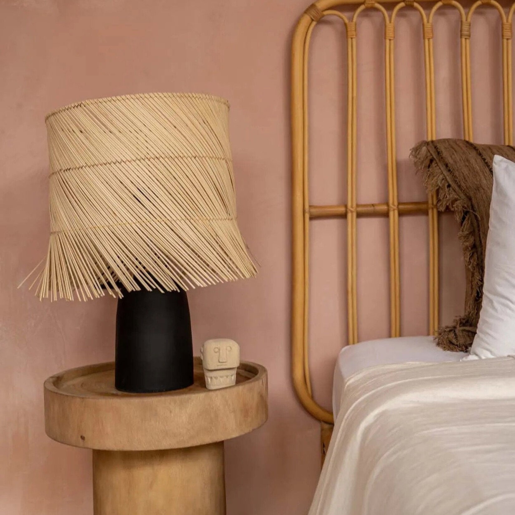 Bazar Bizar Antwerp The Rattan Table Lamp Shade - Natural