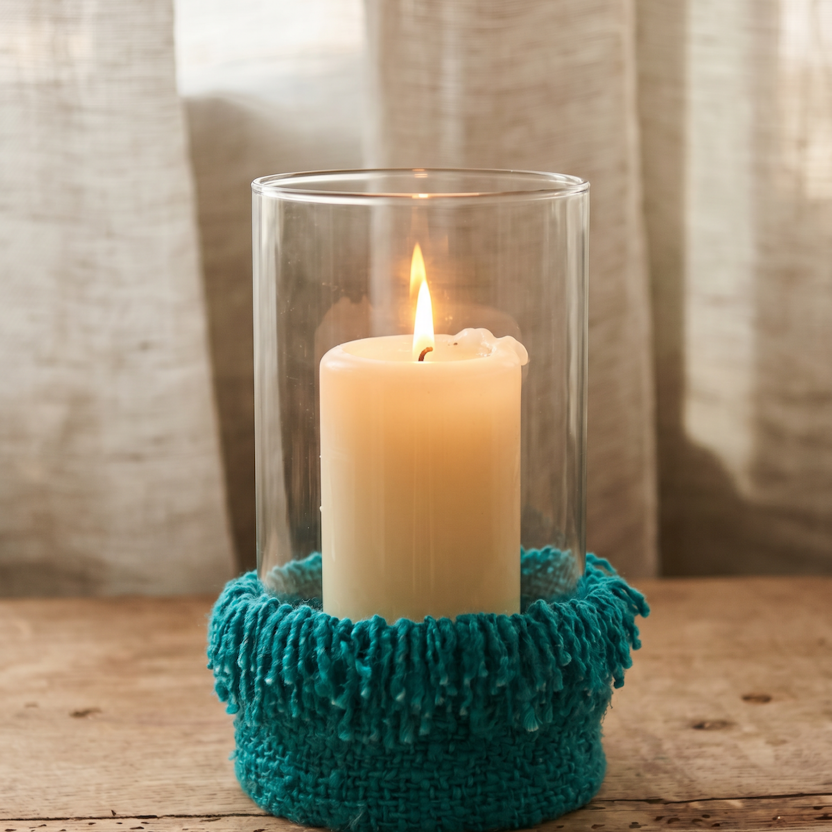 Bazar Bizar Antwerp The Oh My Gee Candle Holder - Aqua - XXL