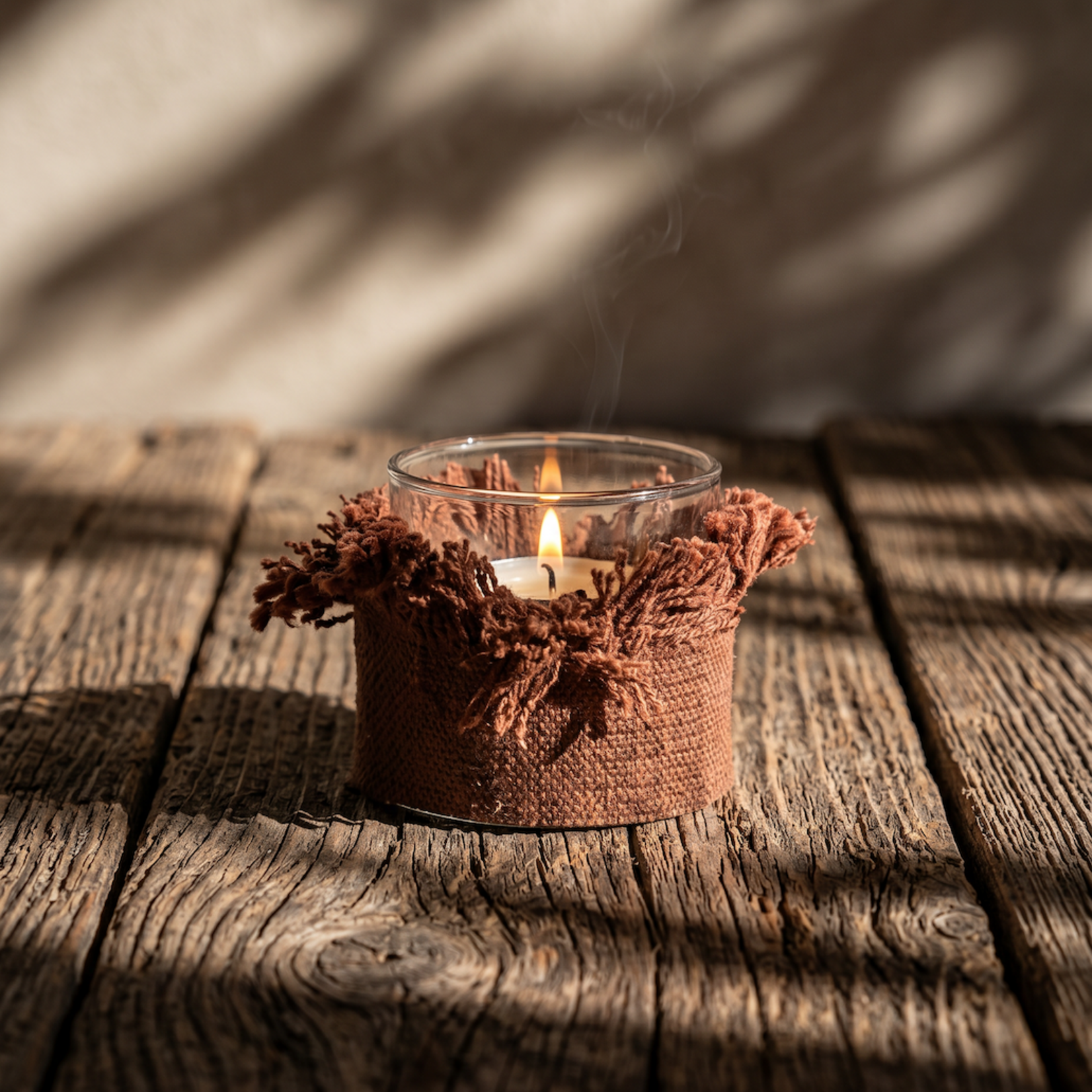 Bazar Bizar Antwerp The Oh My Gee Candle Holder - BurgundyVelvet - S