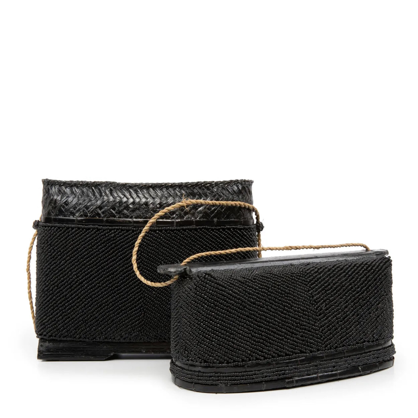Bazar Bizar Antwerp The Beaded Treasure Box - Black