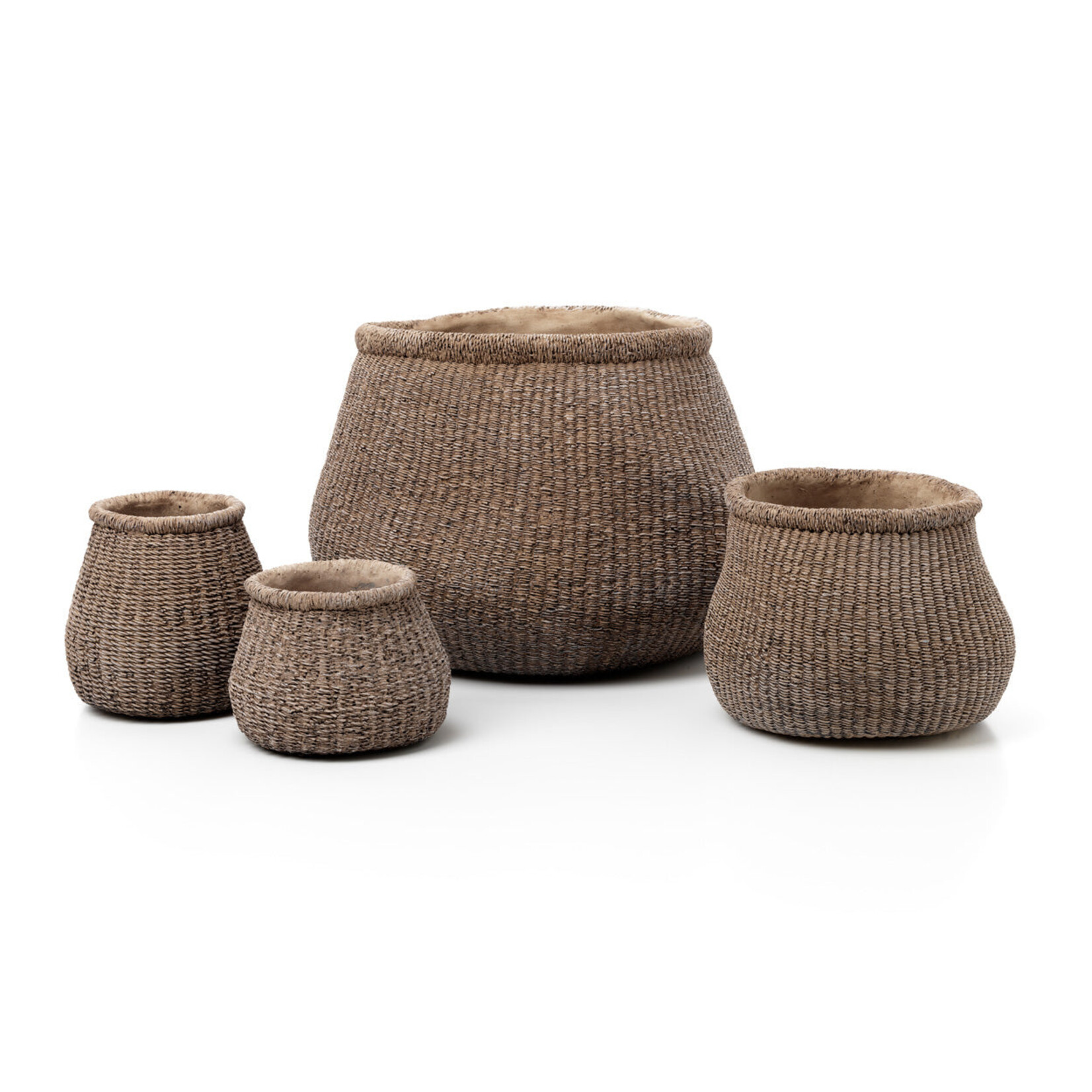 Bazar Bizar Antwerp The Faux-Puff Planter - Brown - S