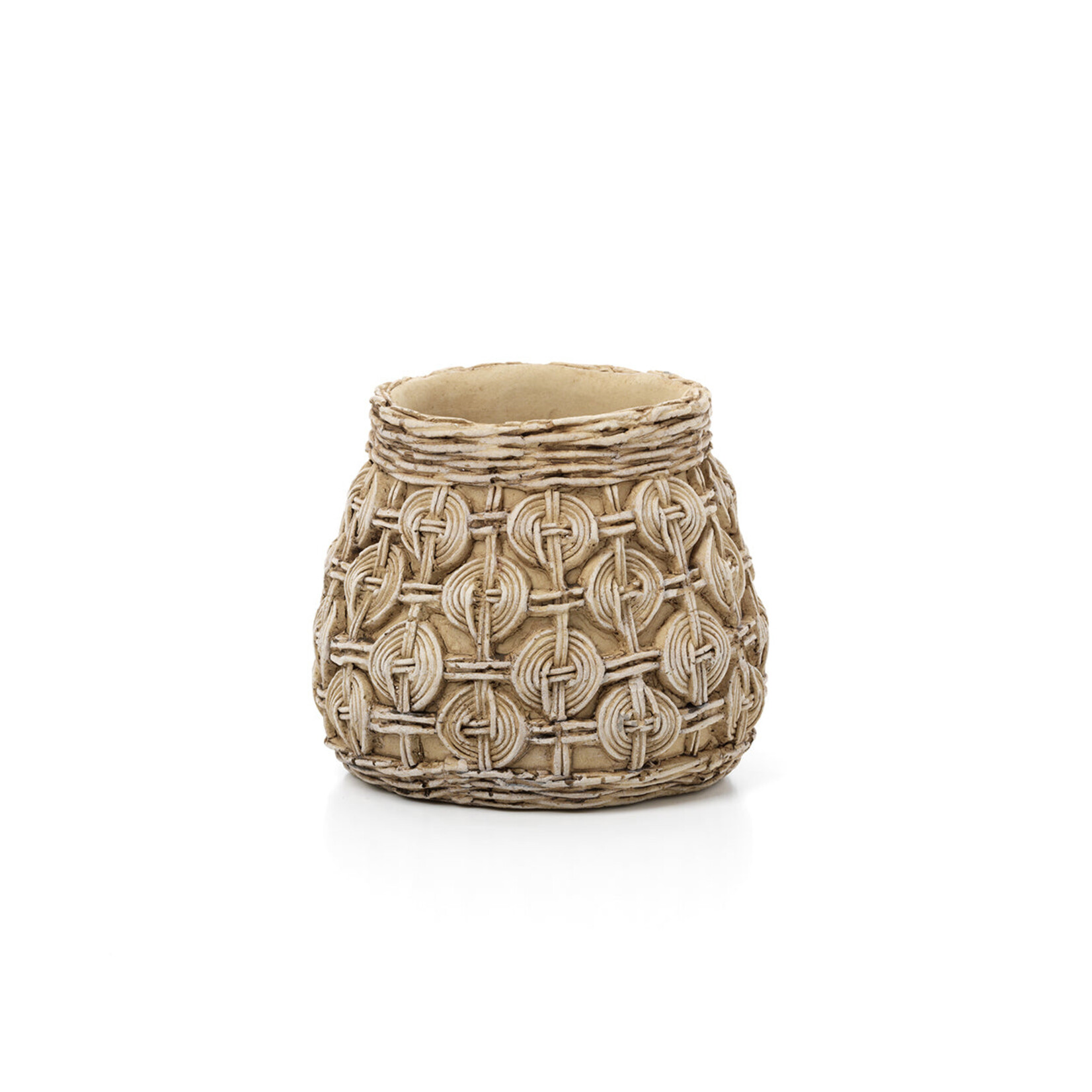 Bazar Bizar Antwerp The Knot Concrete Planter  - M