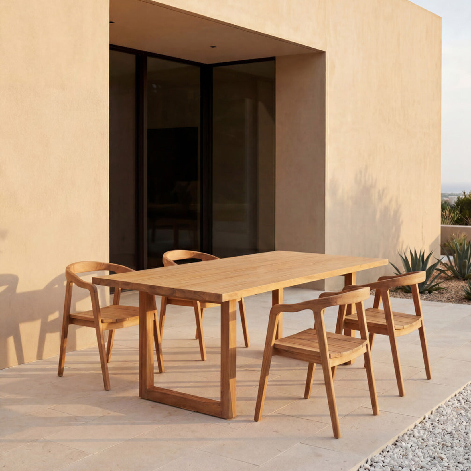 Bazar Bizar Antwerp The Imola Dining Table - Outdoor