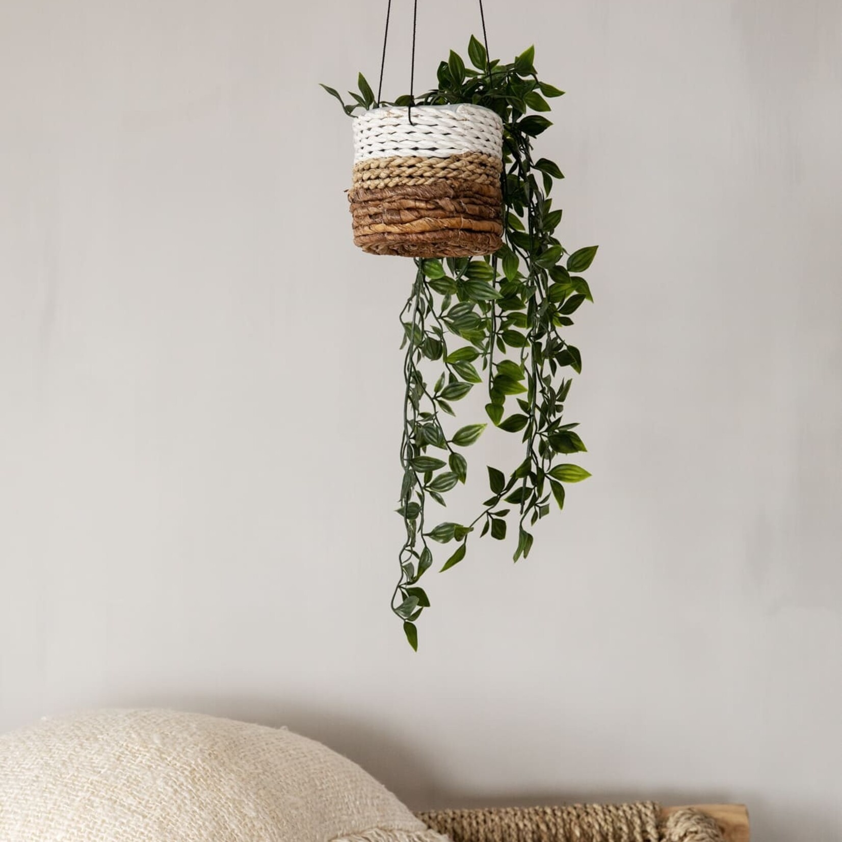 Bazar Bizar Antwerp The Banana Plant Hanger - Natural White - S