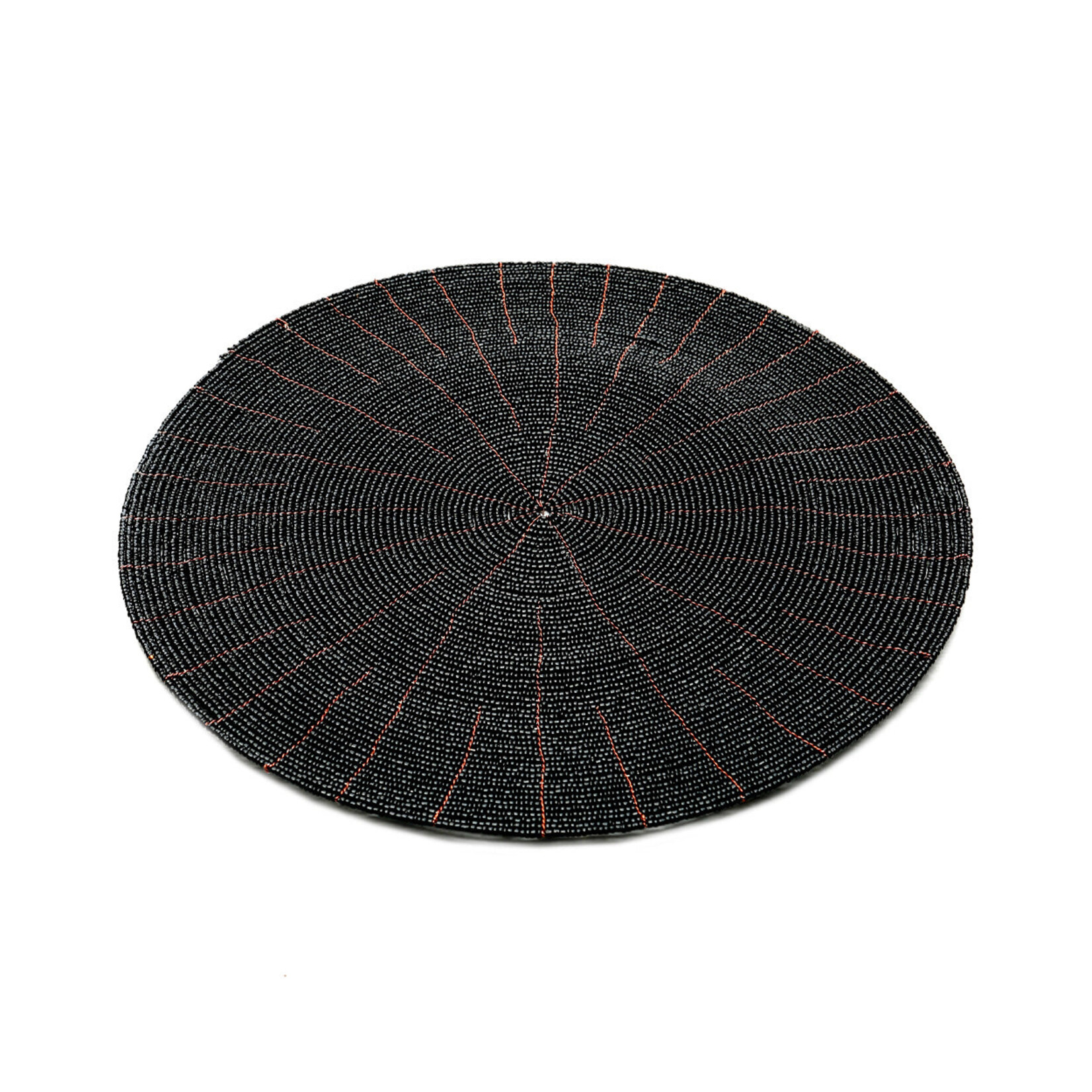 Bazar Bizar Antwerp The Beaded Placemat - Black